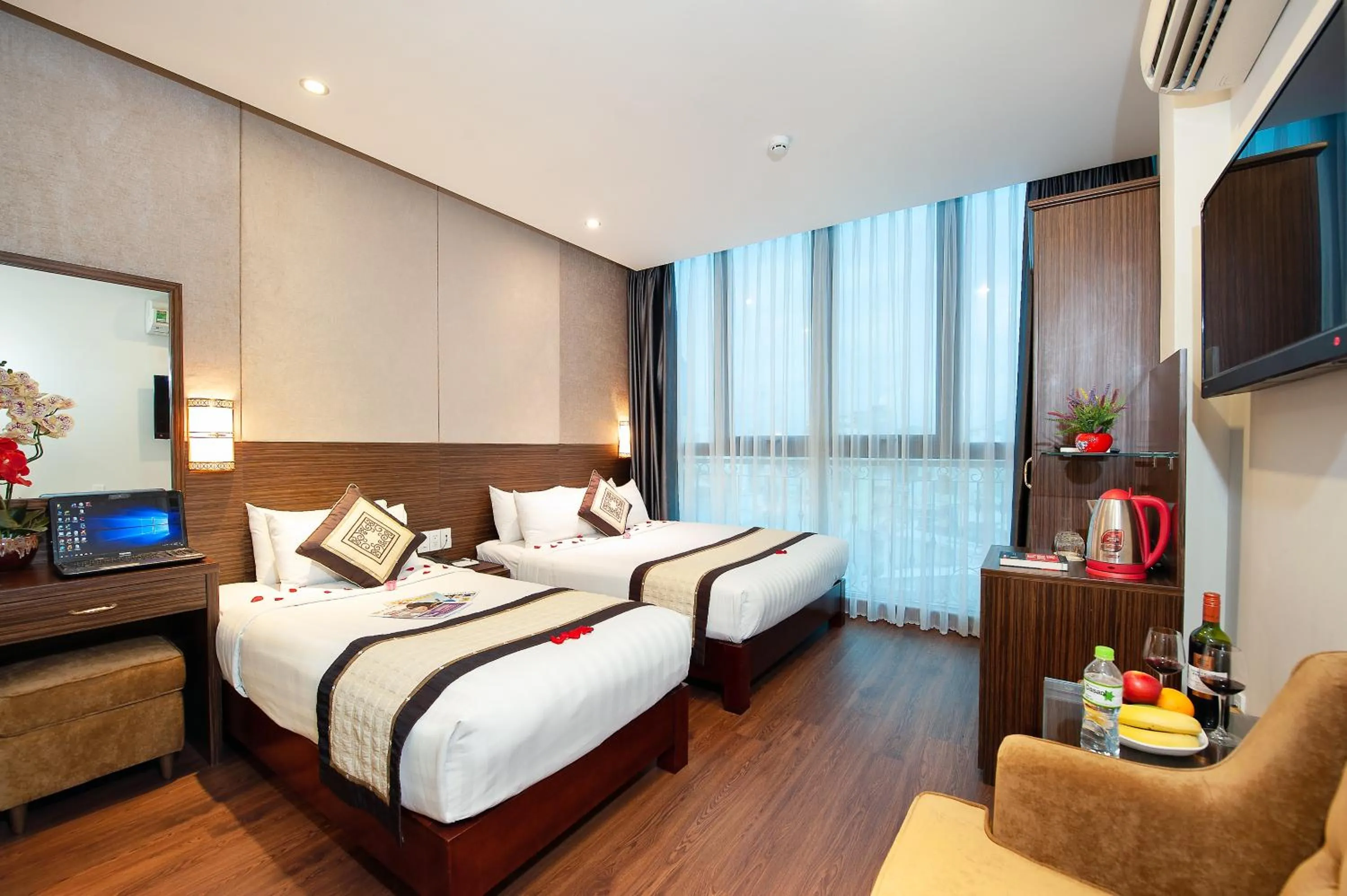 Bed in Saigonciti Hotel