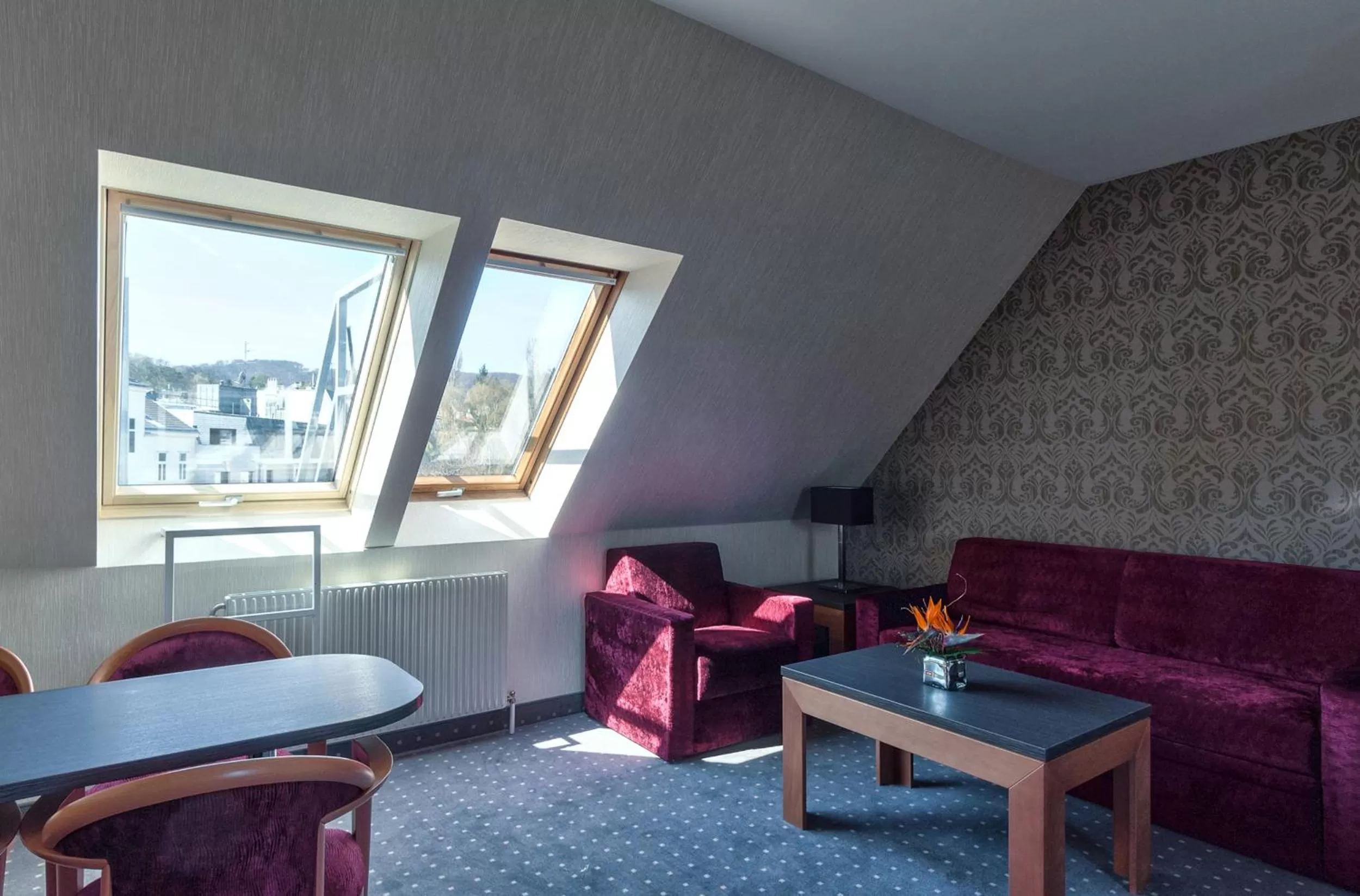 Seating area in Club Hotel Cortina