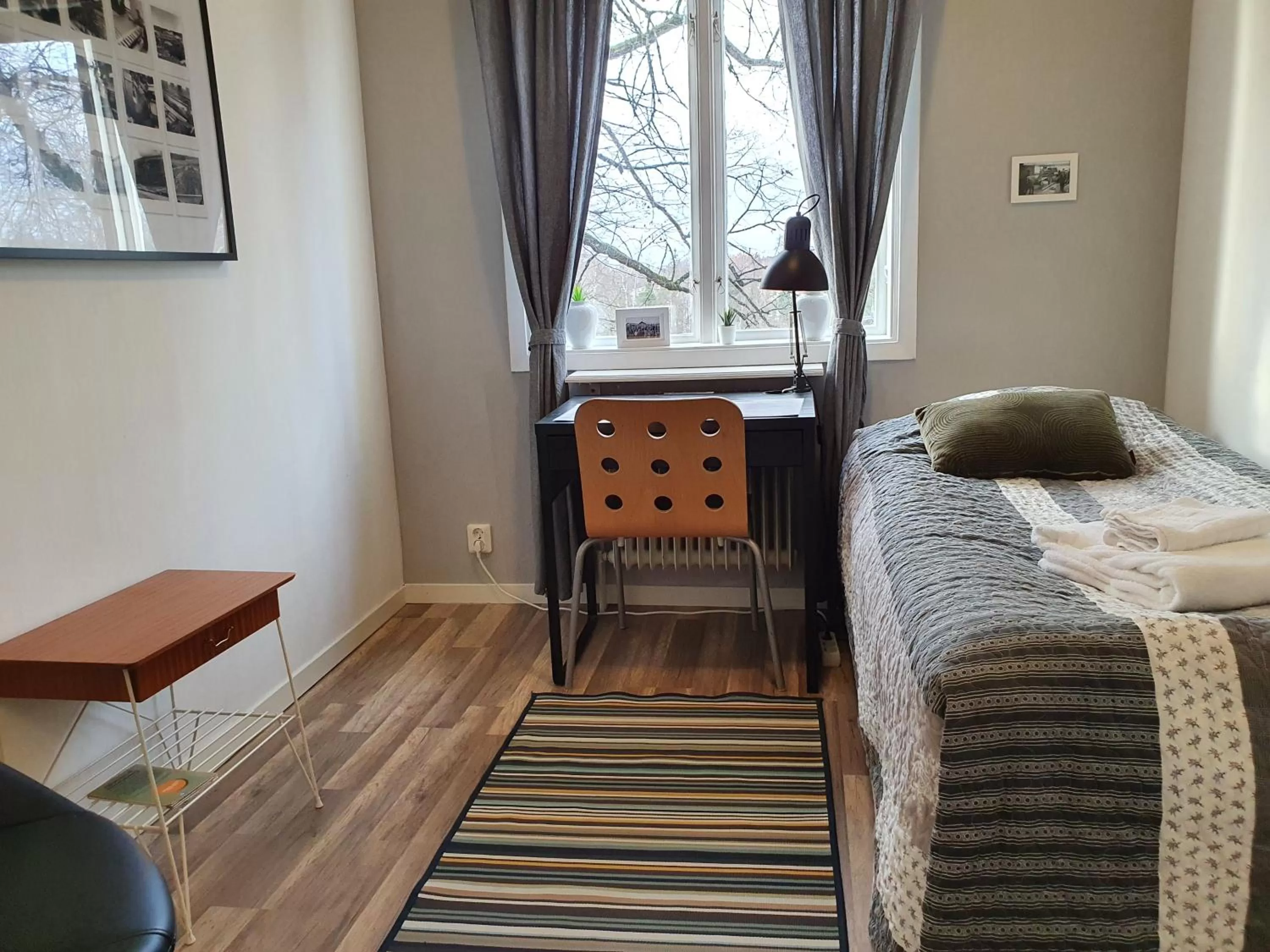 Area and facilities, Bed in Brukshotellet Skinnsberg