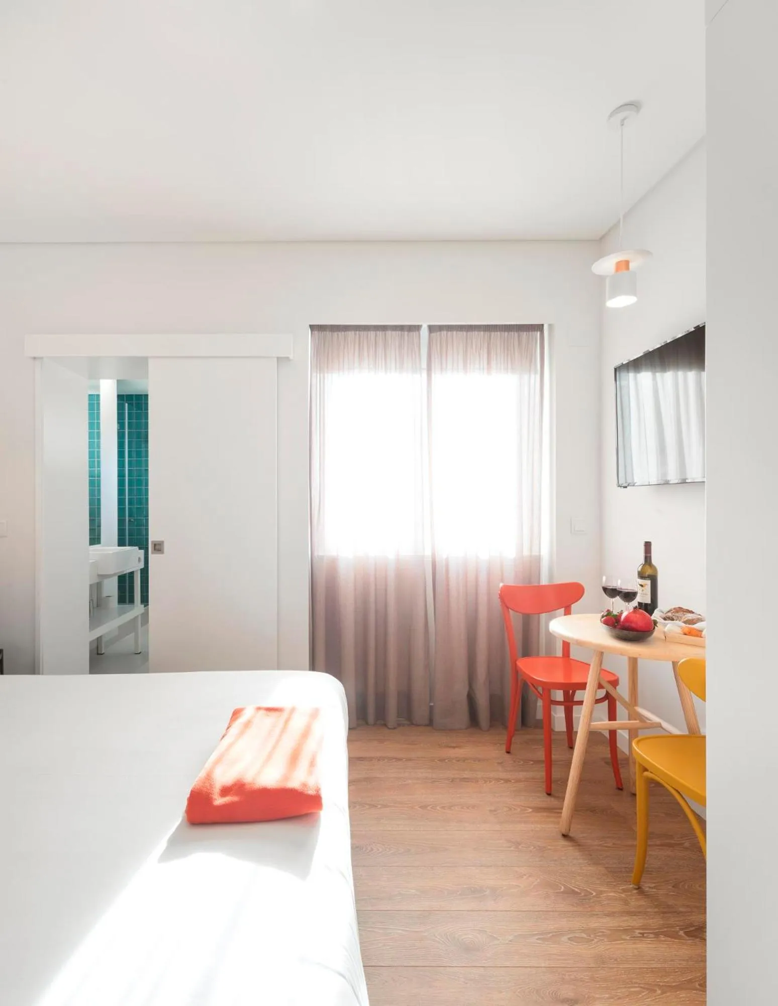 Bedroom, Bed in Lisbon Serviced Apartments - Avenida
