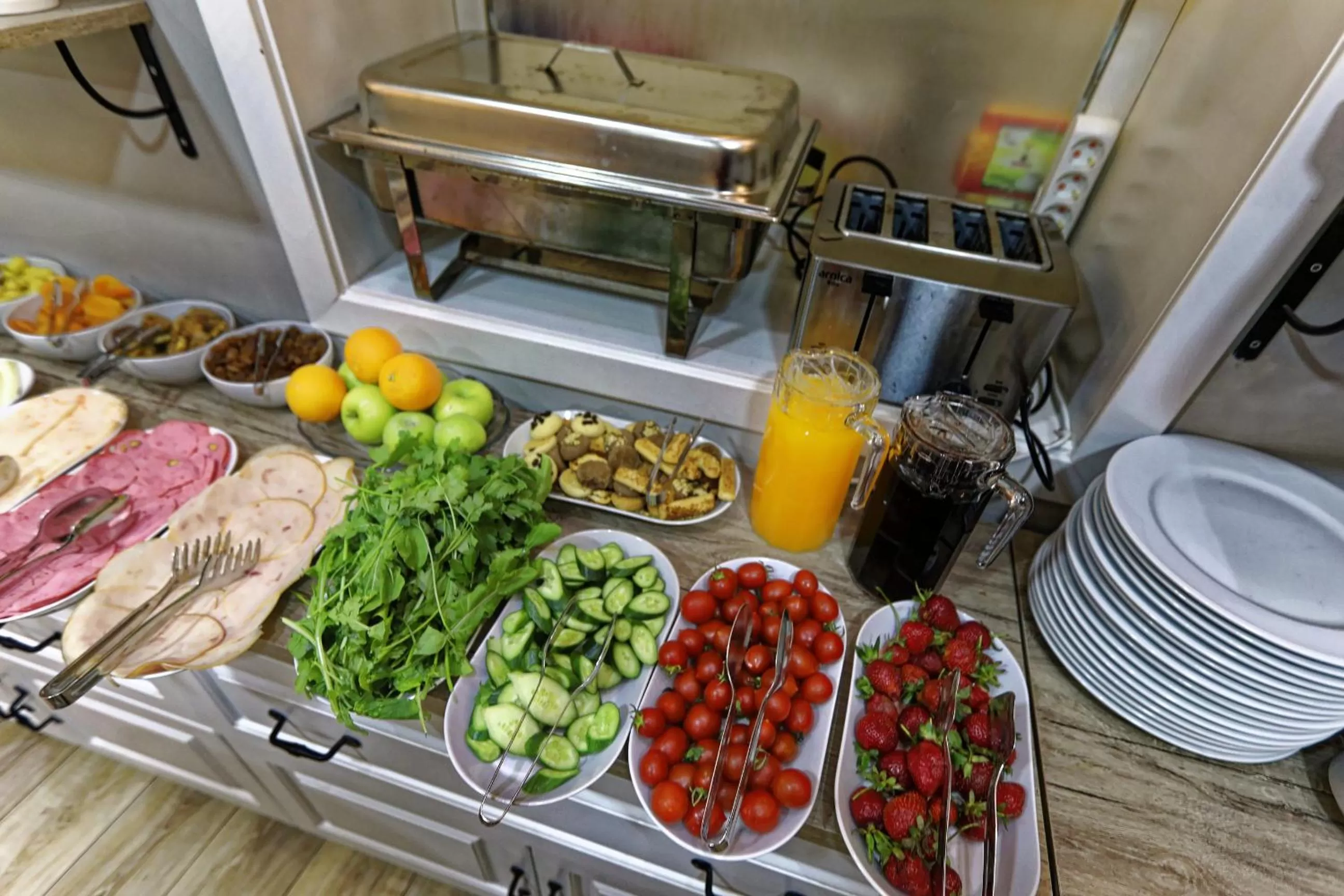 Breakfast in Romantic Hotel Istanbul