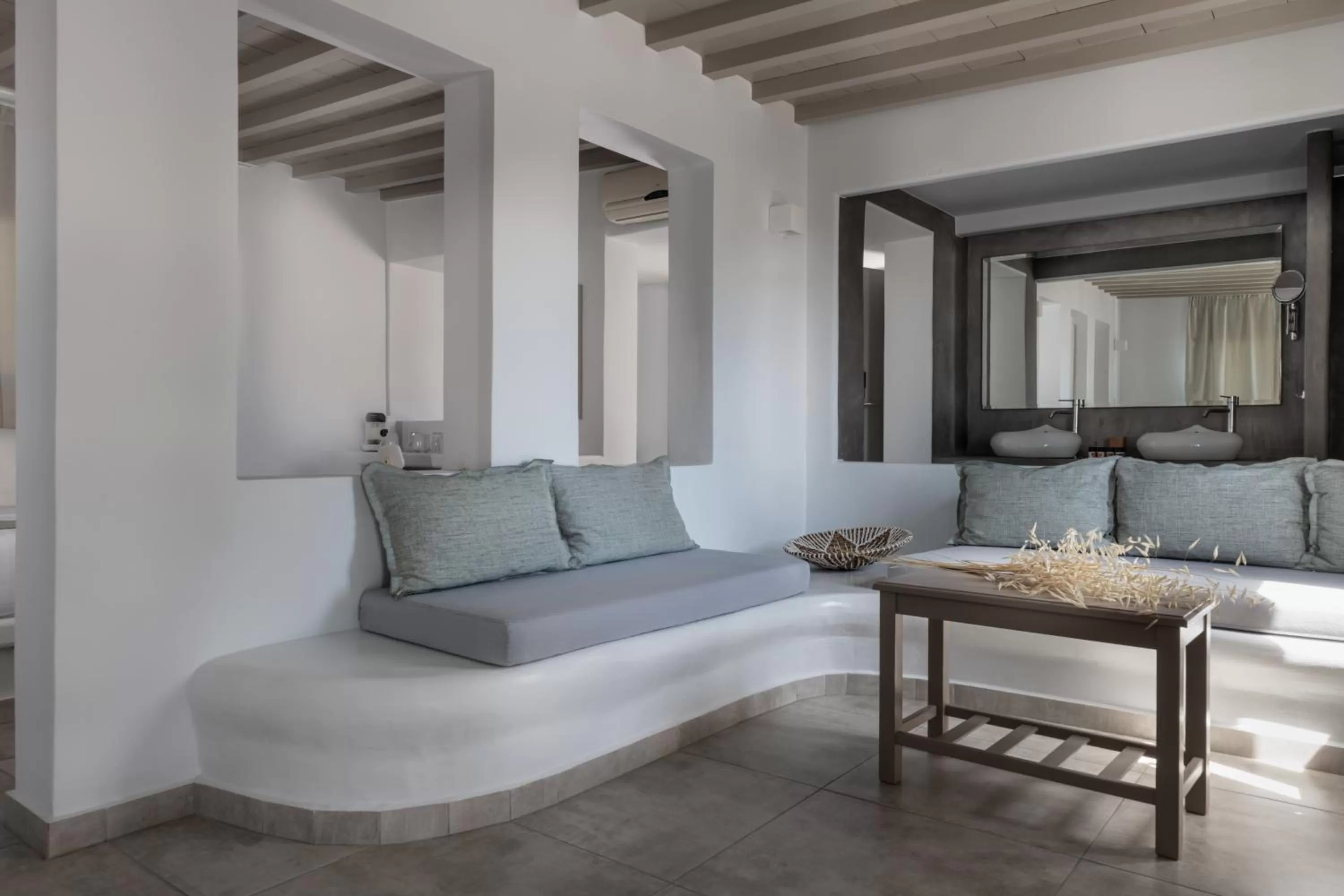 Seating area in Argo Boutique Hotel