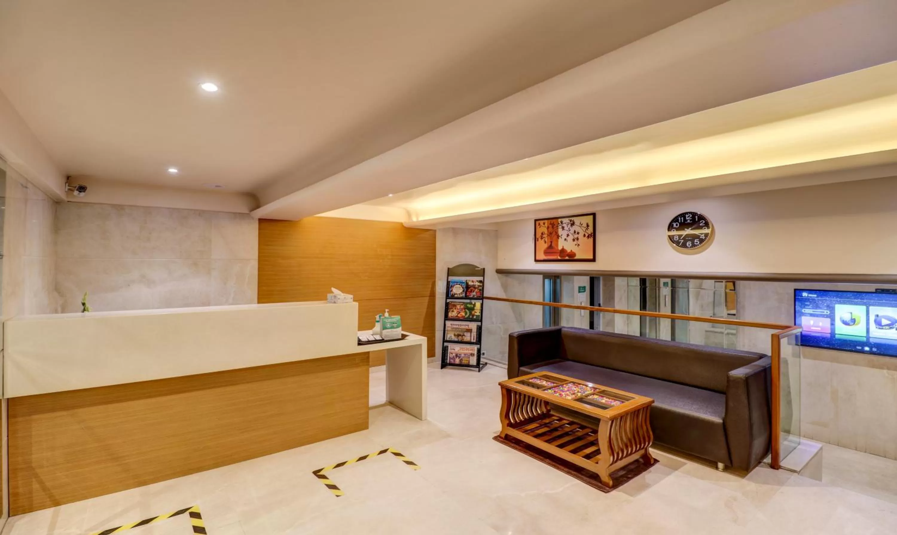 Seating area in Treebo Ranjeet Shivaji Nagar