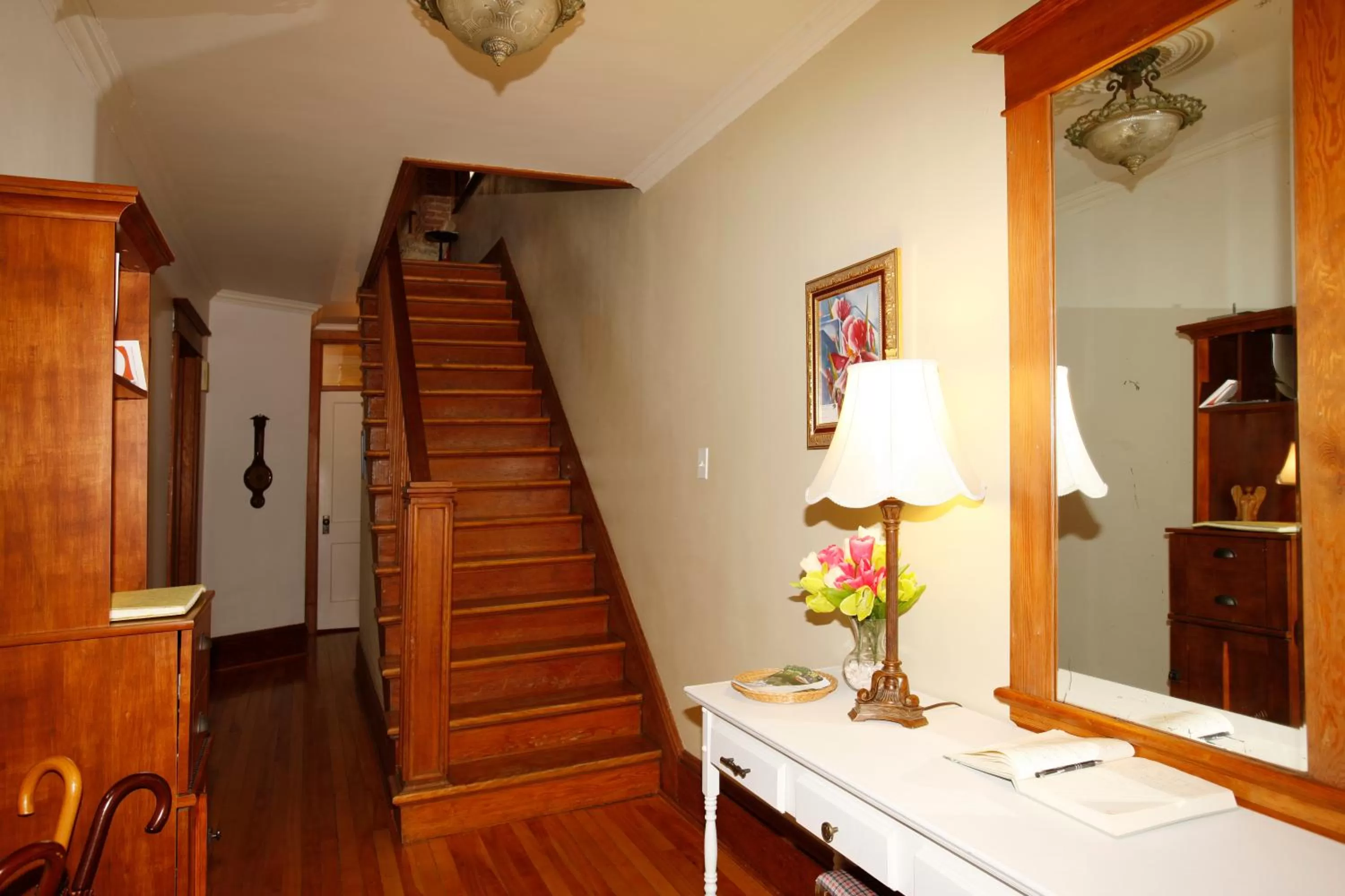 Lobby or reception in Au Virage B&B