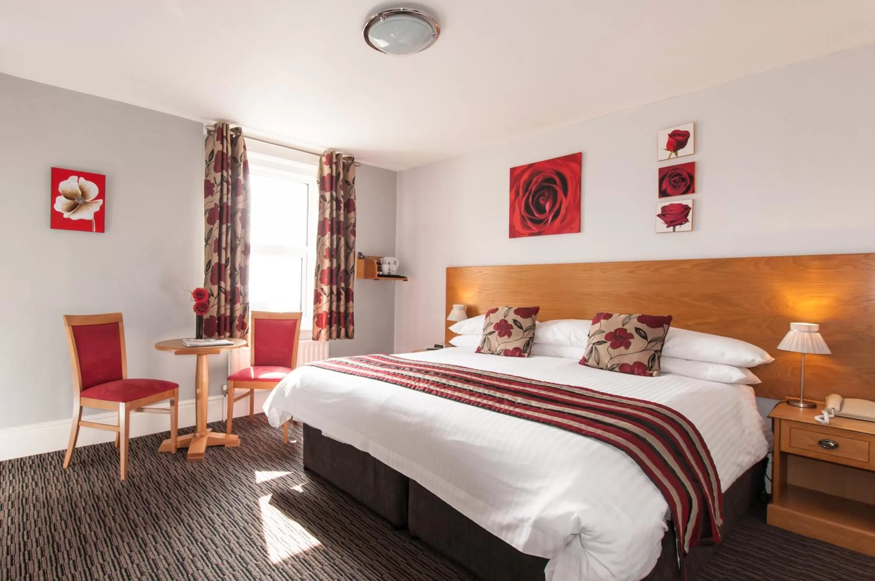 Bed in Eype's Mouth Country Hotel