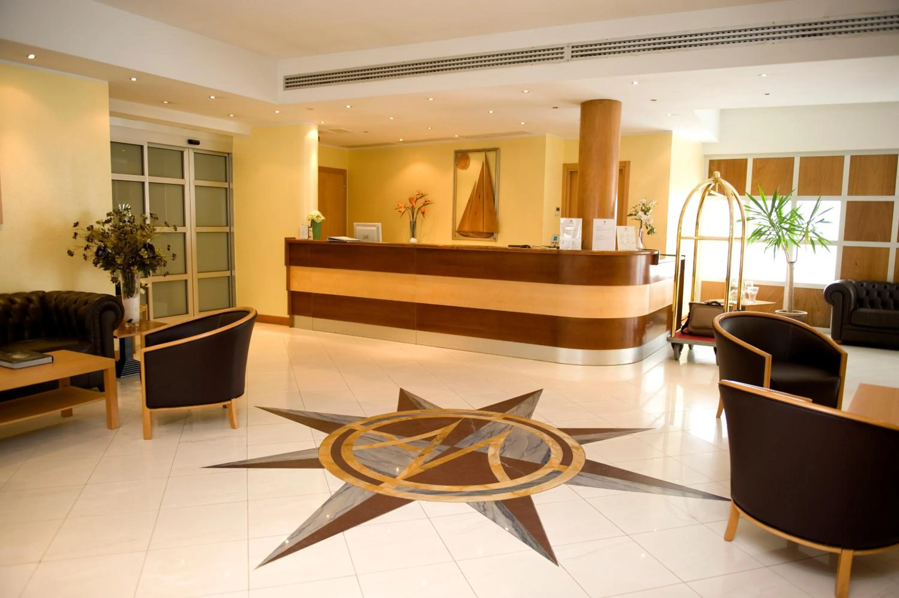 Lobby or reception in Albergo Mediterraneo