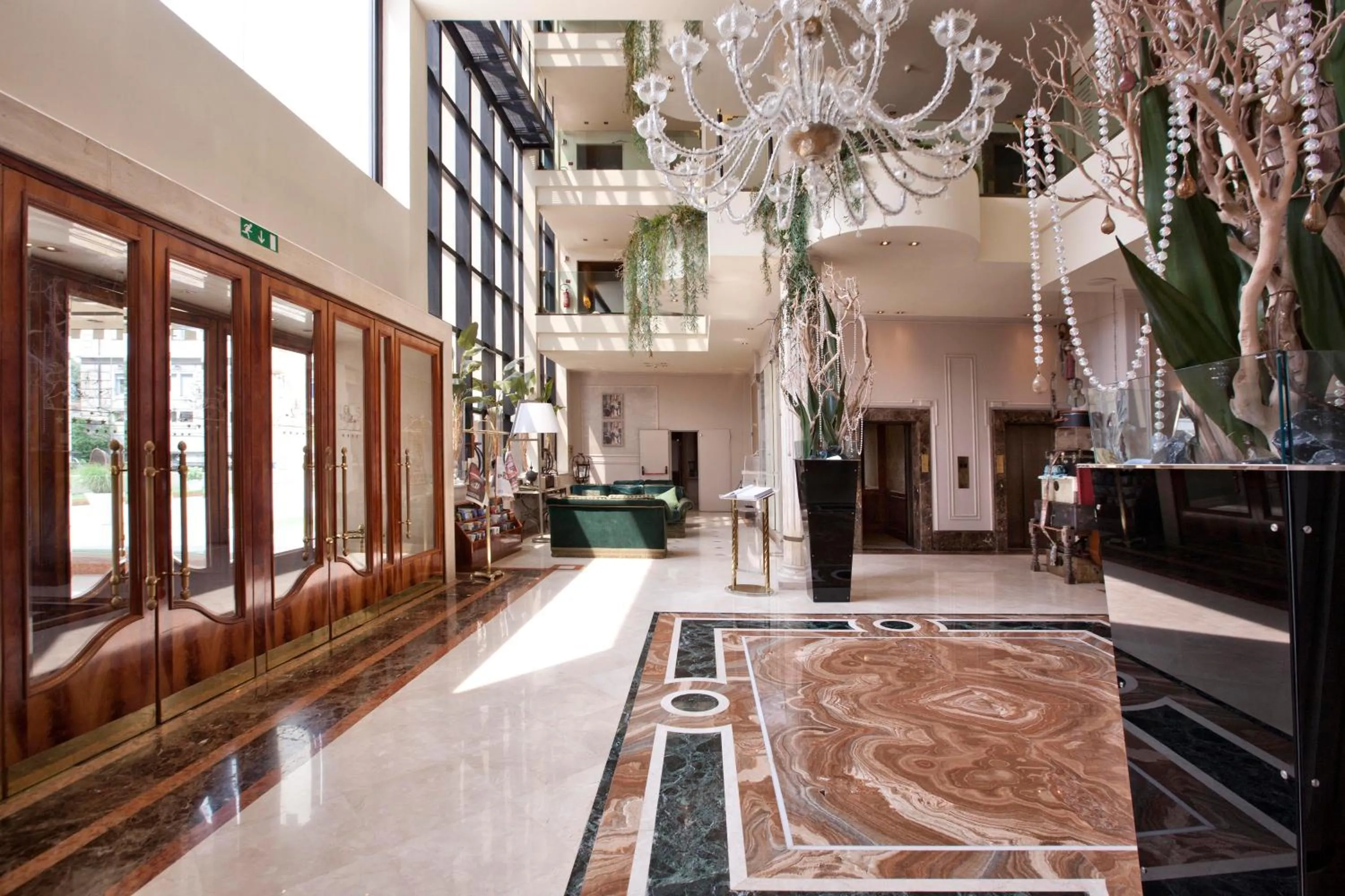 Lobby or reception in Hotel Leon d'Oro