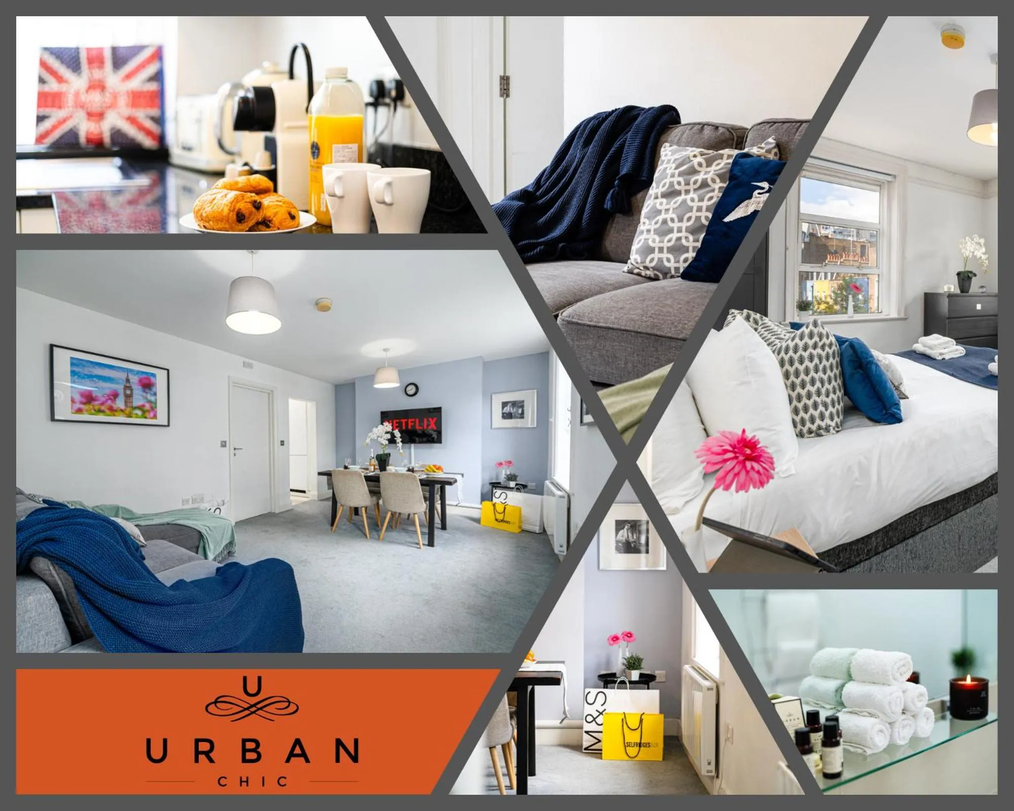 Bed in Bond Street Serviced Apartment