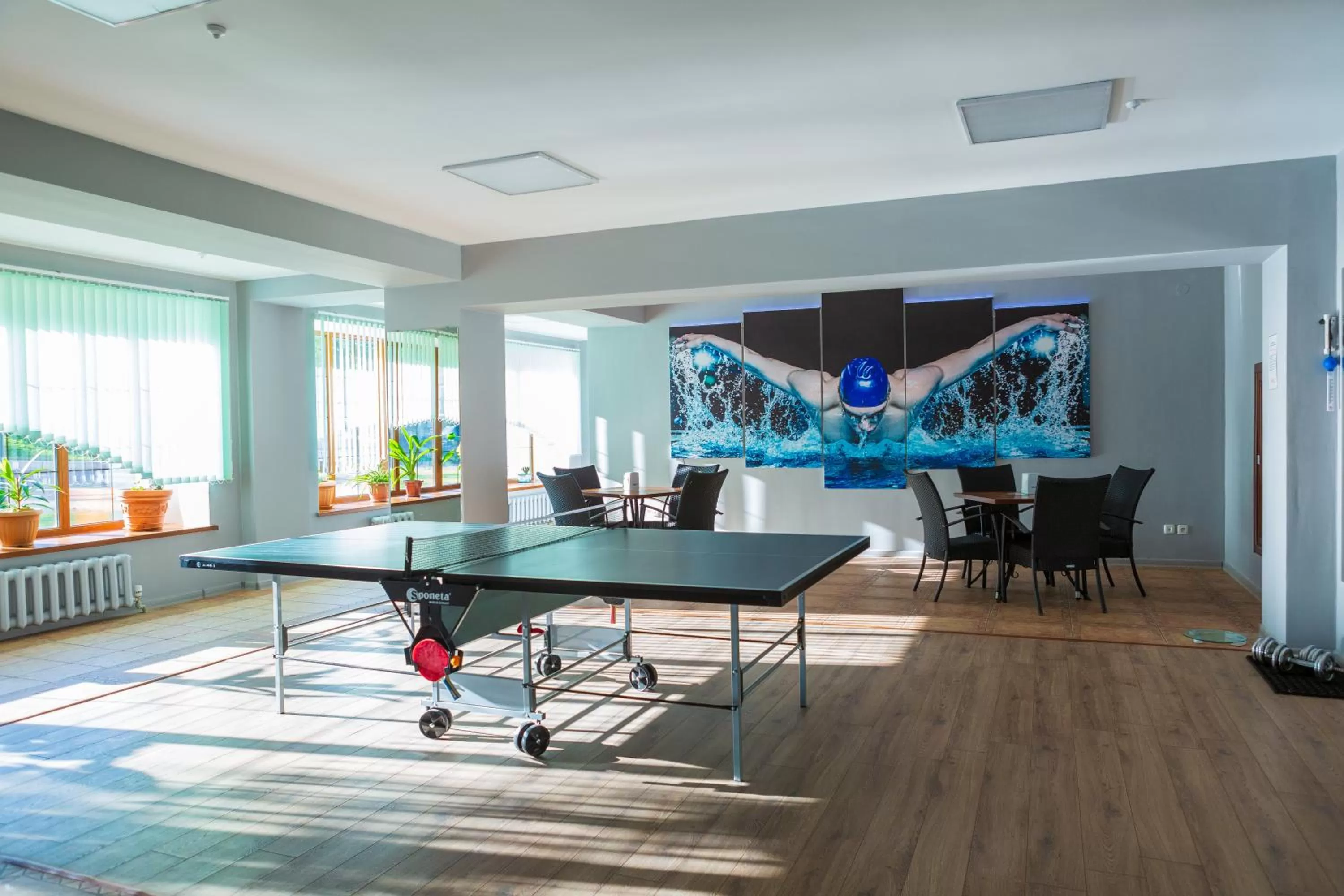 Table tennis in Park Hotel Kokshetau