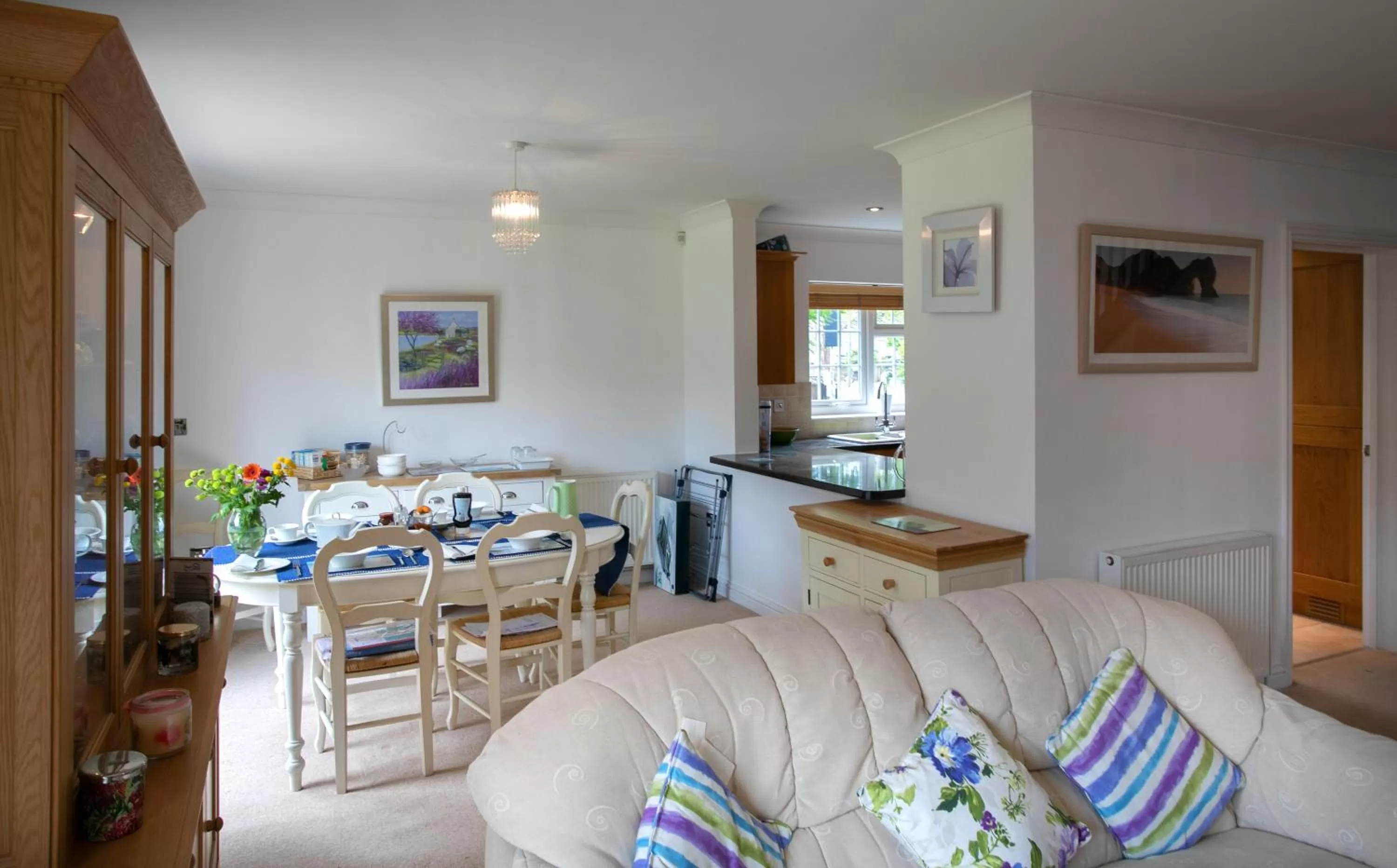 Living room in The Heather's Bed and Breakfast