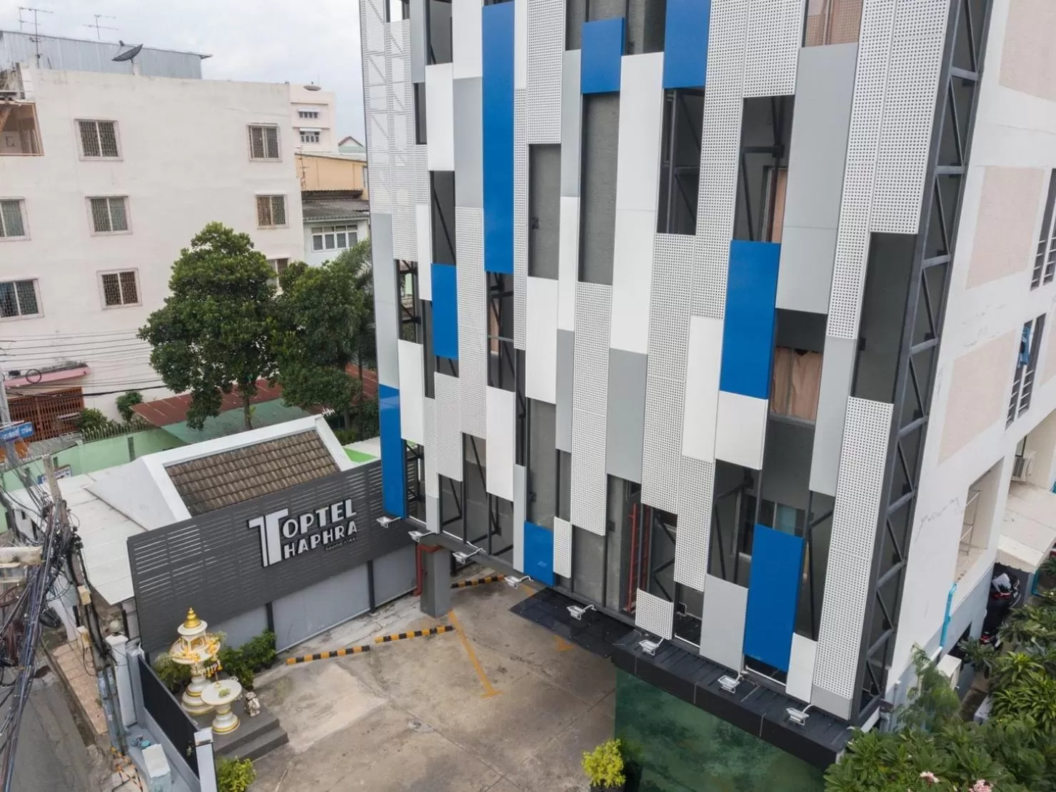 Bird's eye view in Toptel Thaphra - ท็อปเทล ท่าพระ