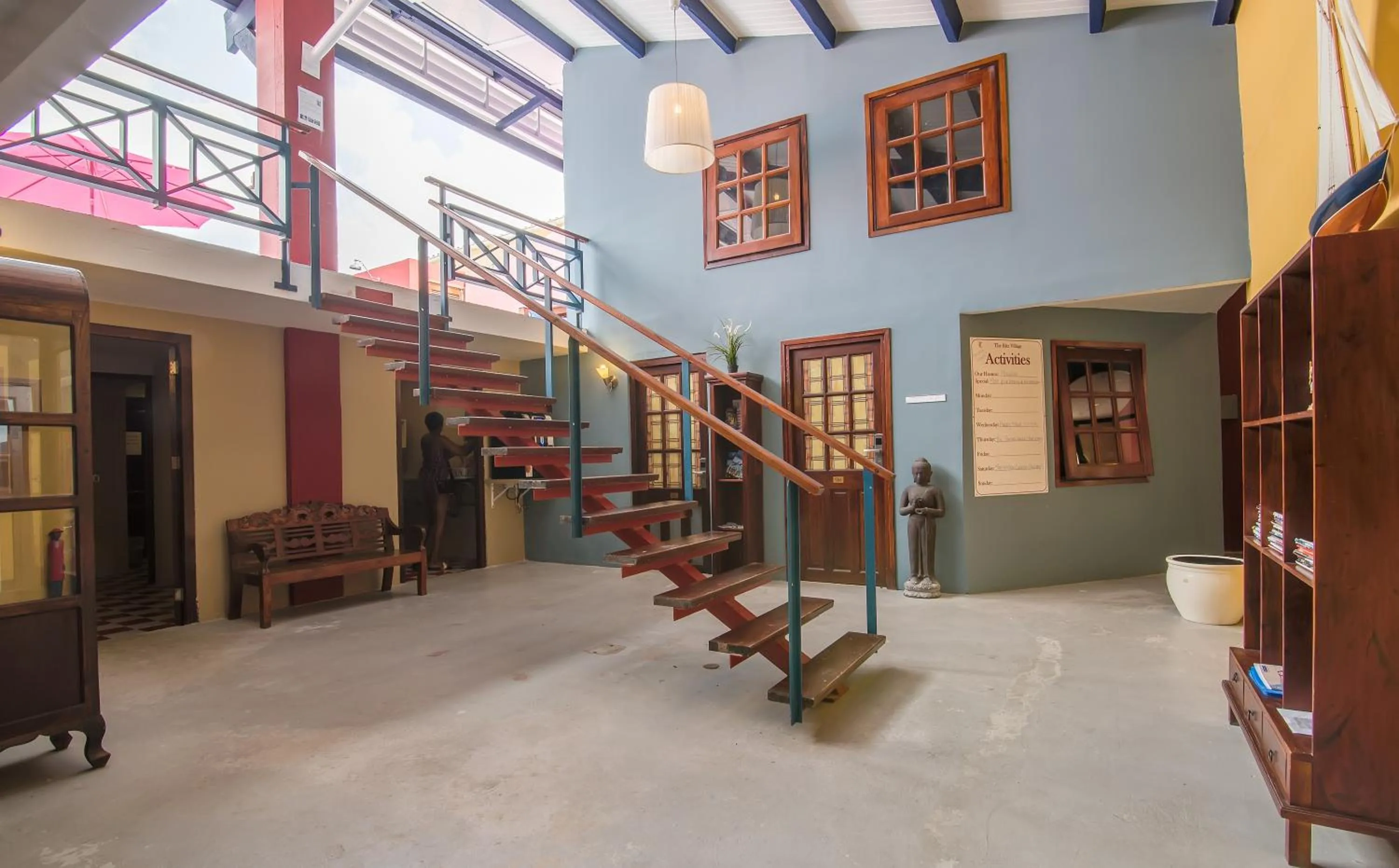 Patio in First Curacao Hostel