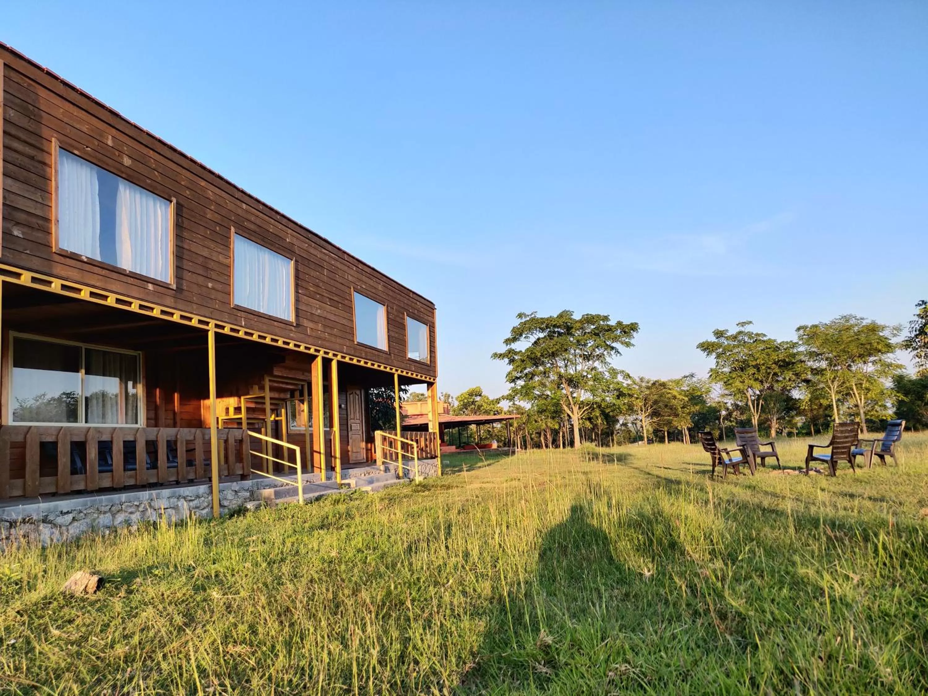 Property building in LABDHI RESORTS Stag Groups not allowed