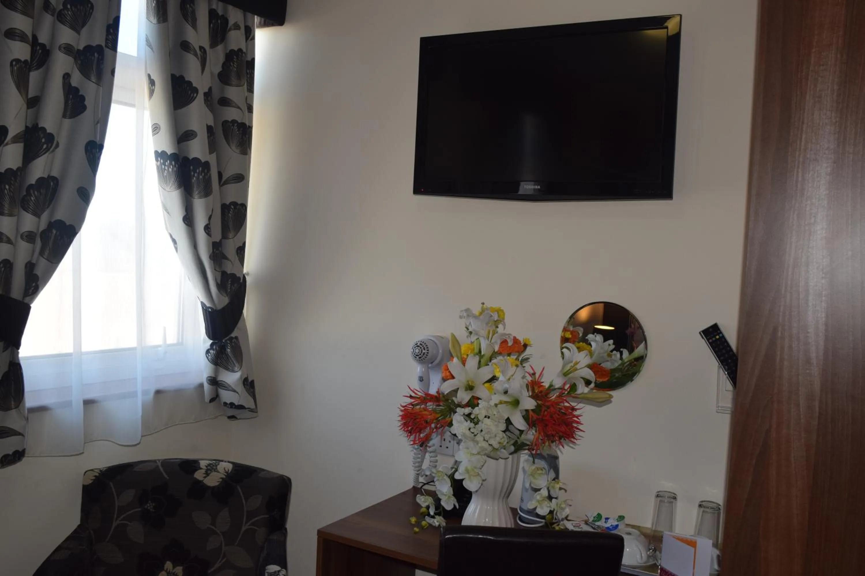 TV and multimedia in OYO Star Anglia Hotel