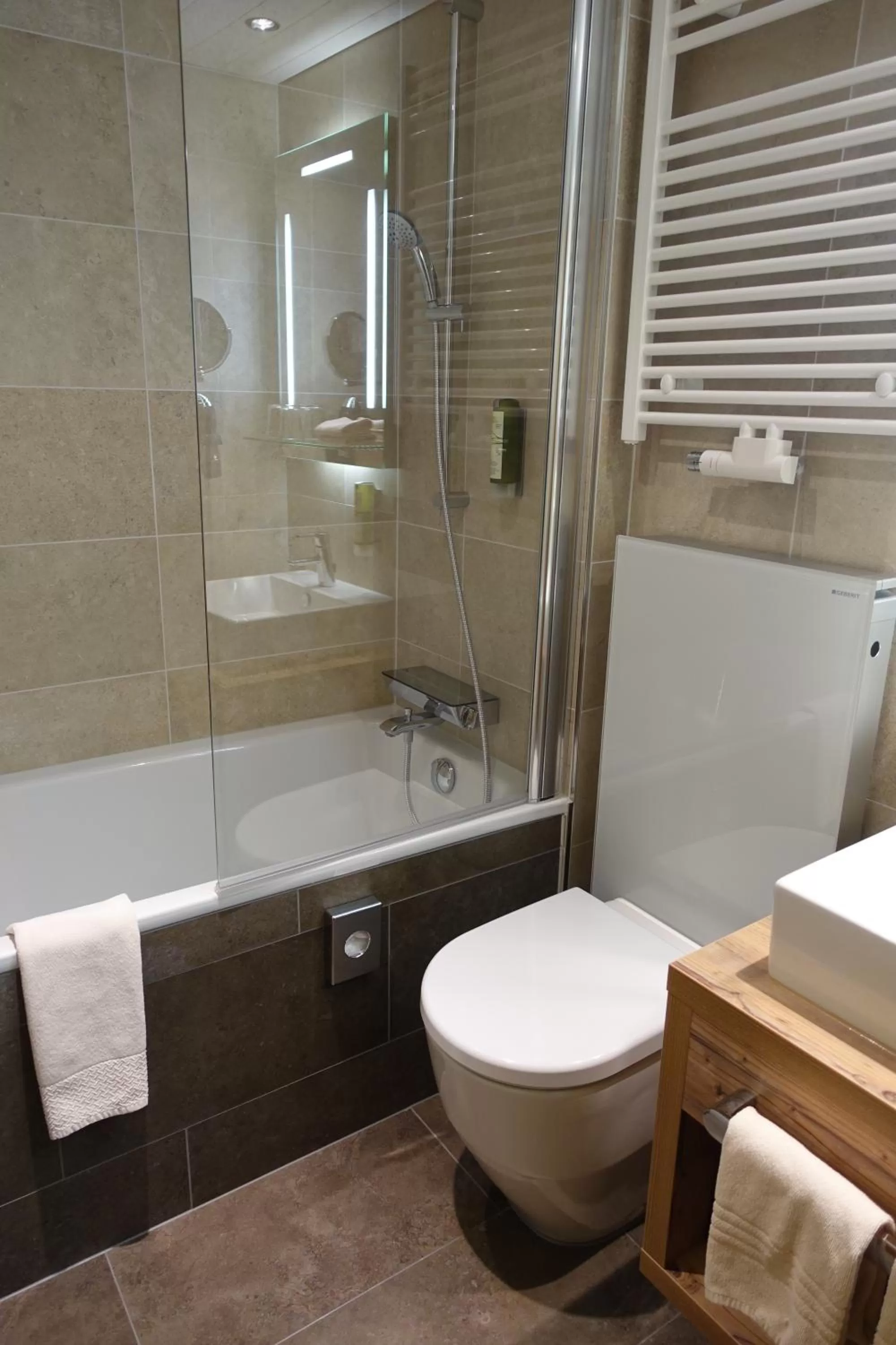 Bathroom in Hotel Gletschergarten