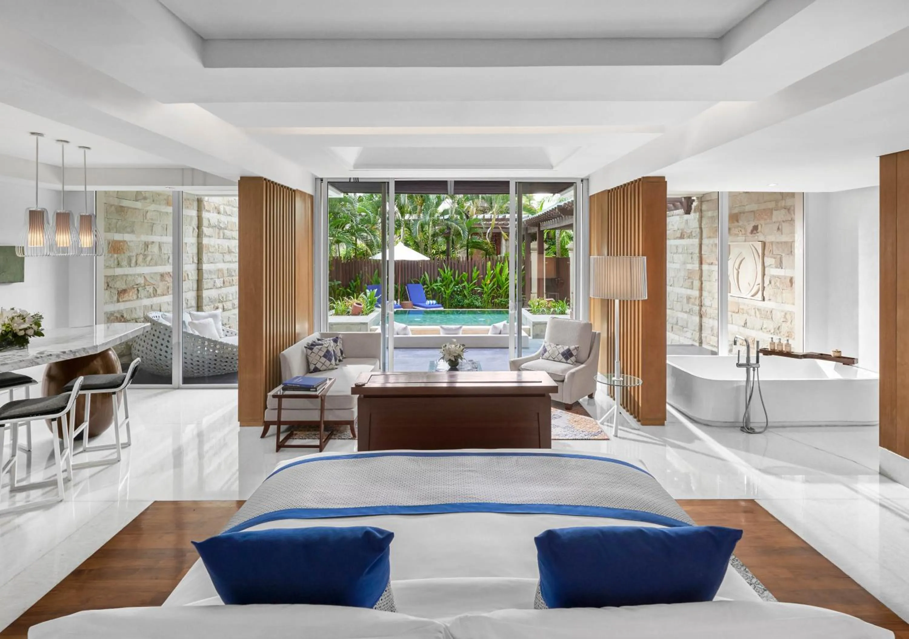 Patio in Suites & Villas at Sofitel Bali