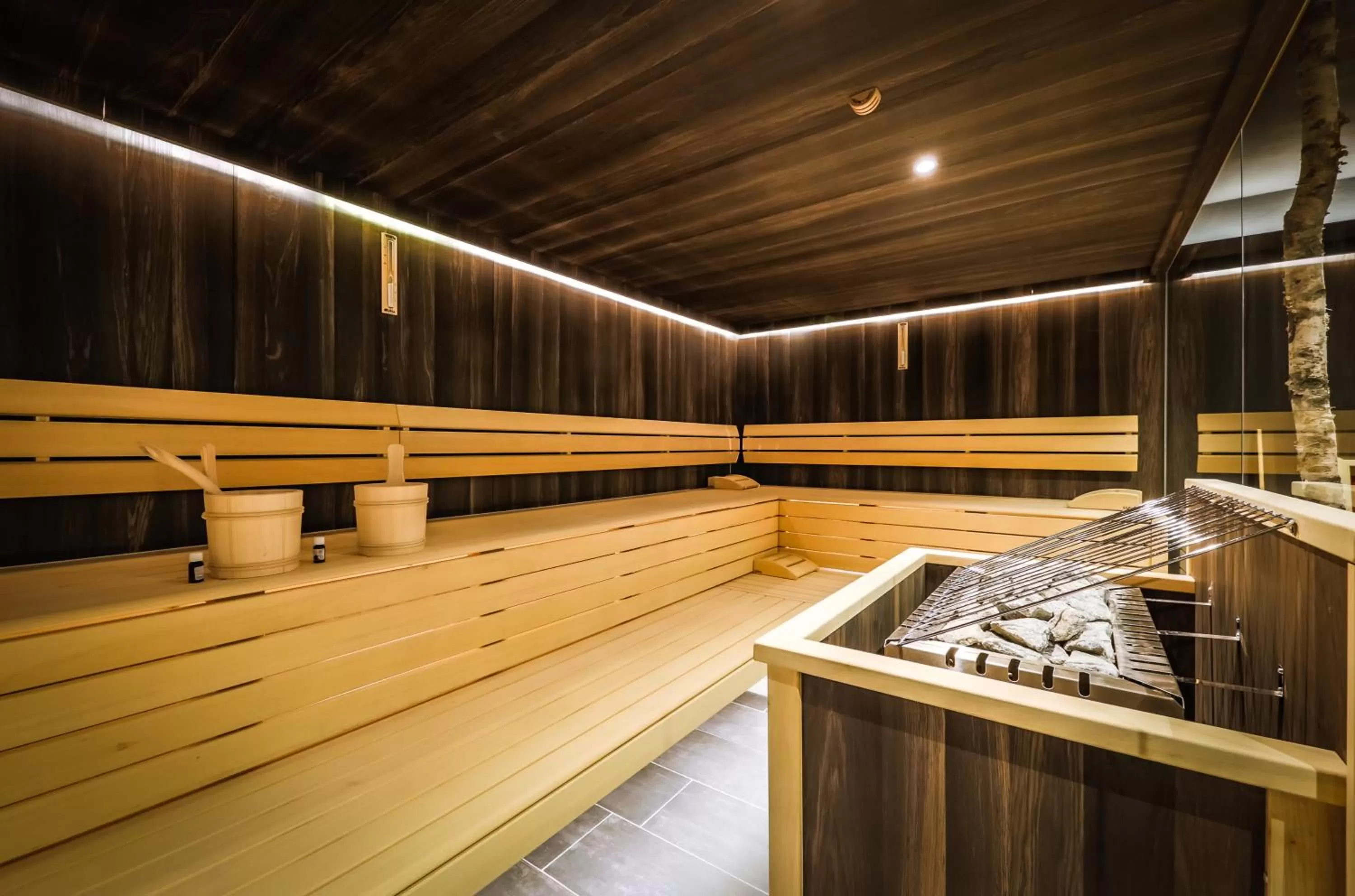 Sauna in 24 by AvenidA - Mountain Hotel