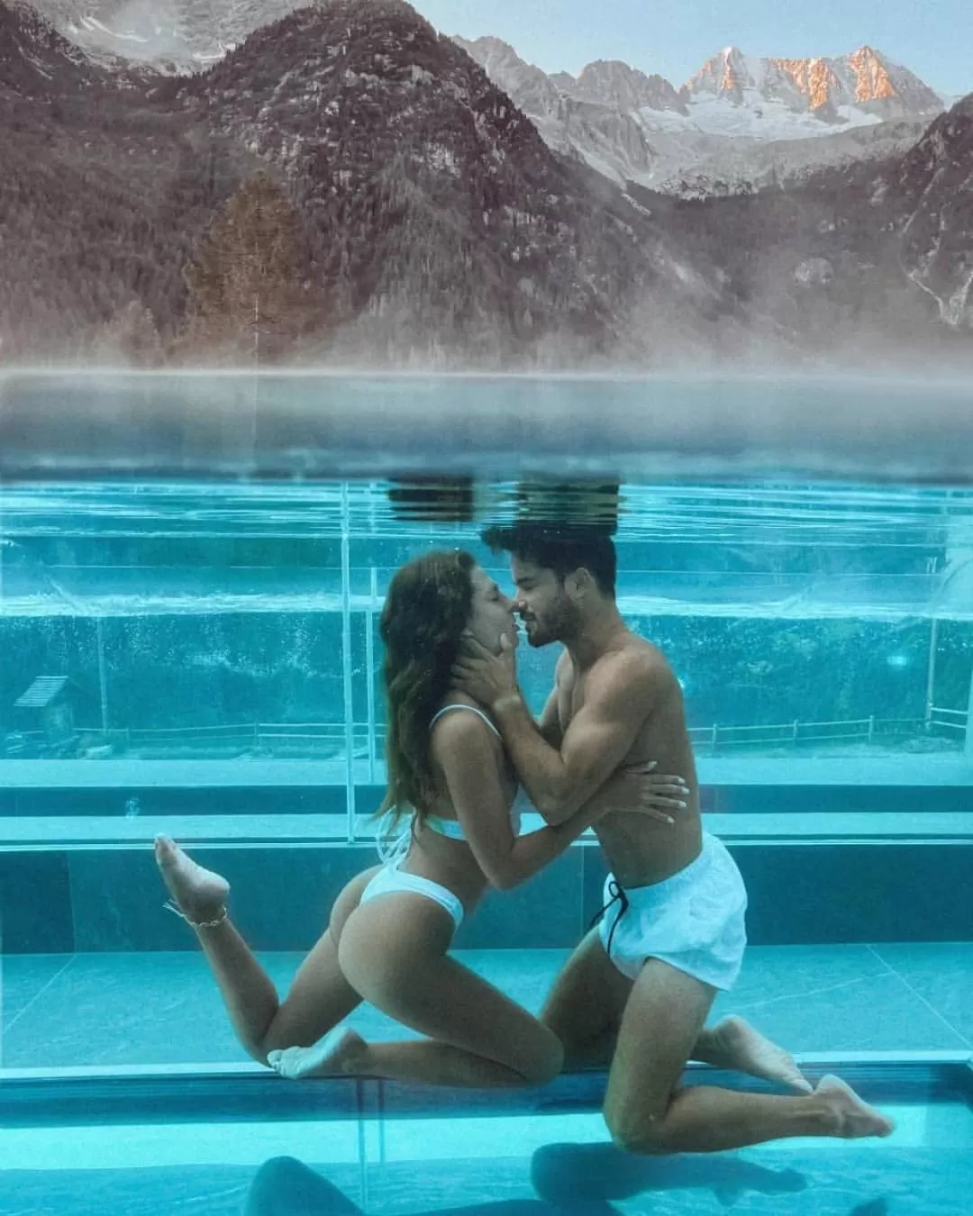 Swimming pool in Hotel Chalet Al Foss - Adults Only