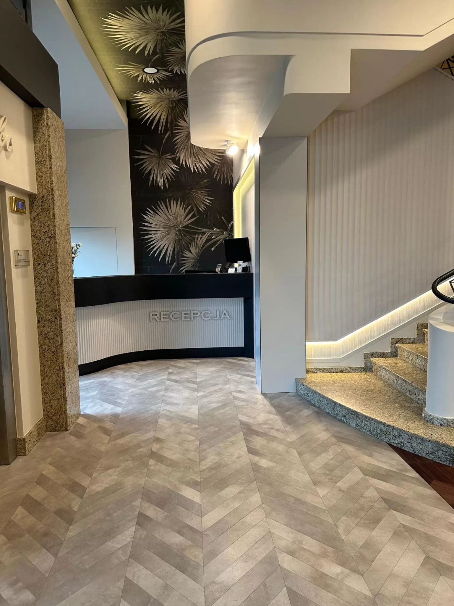 Lobby or reception in Hotel Falko