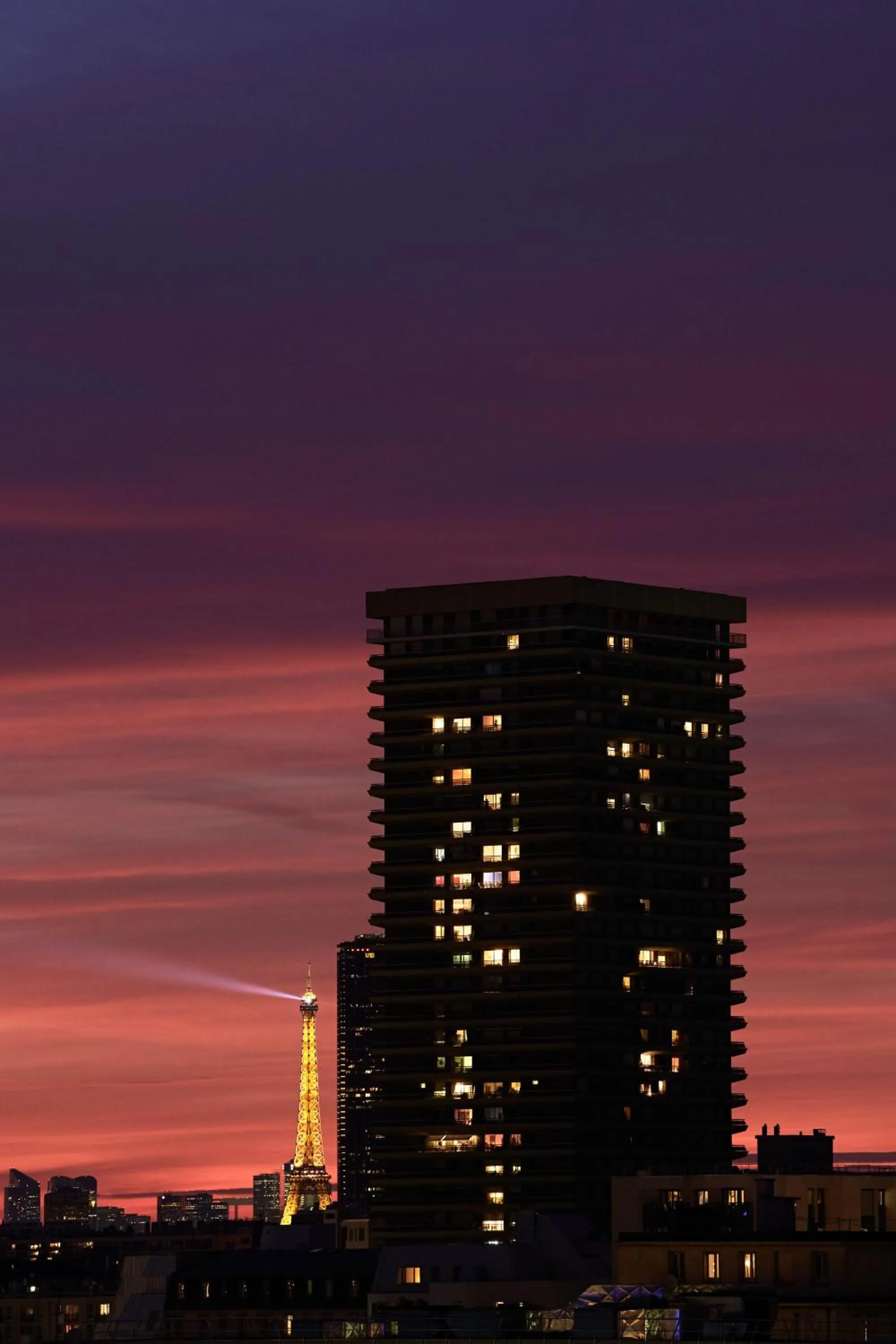 City view in Novotel Paris 13 Porte d'Italie