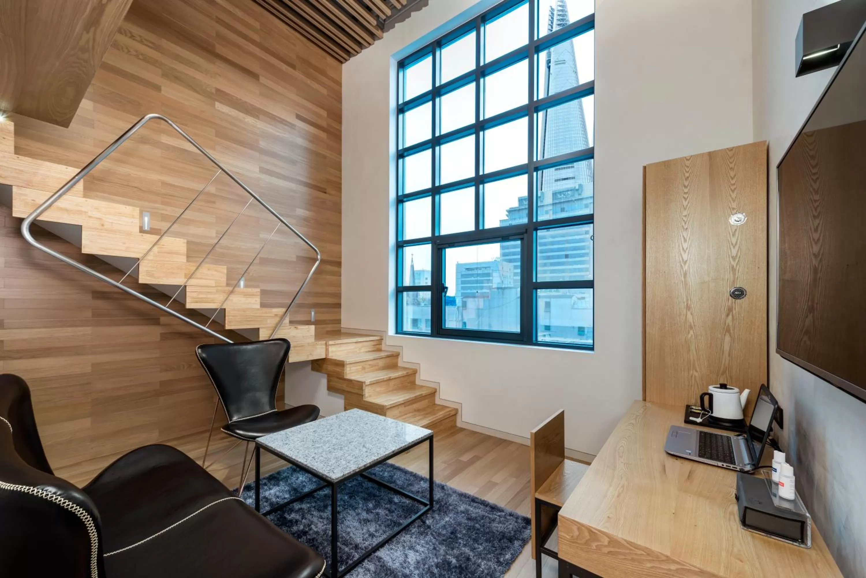 Living room in Delight Hotel Jamsil