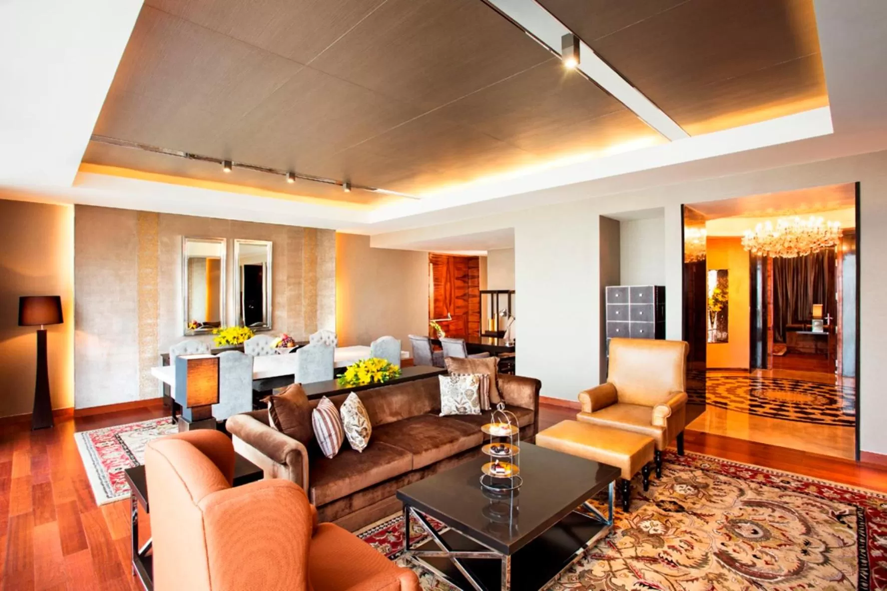 Living room in Taj City Centre Gurugram