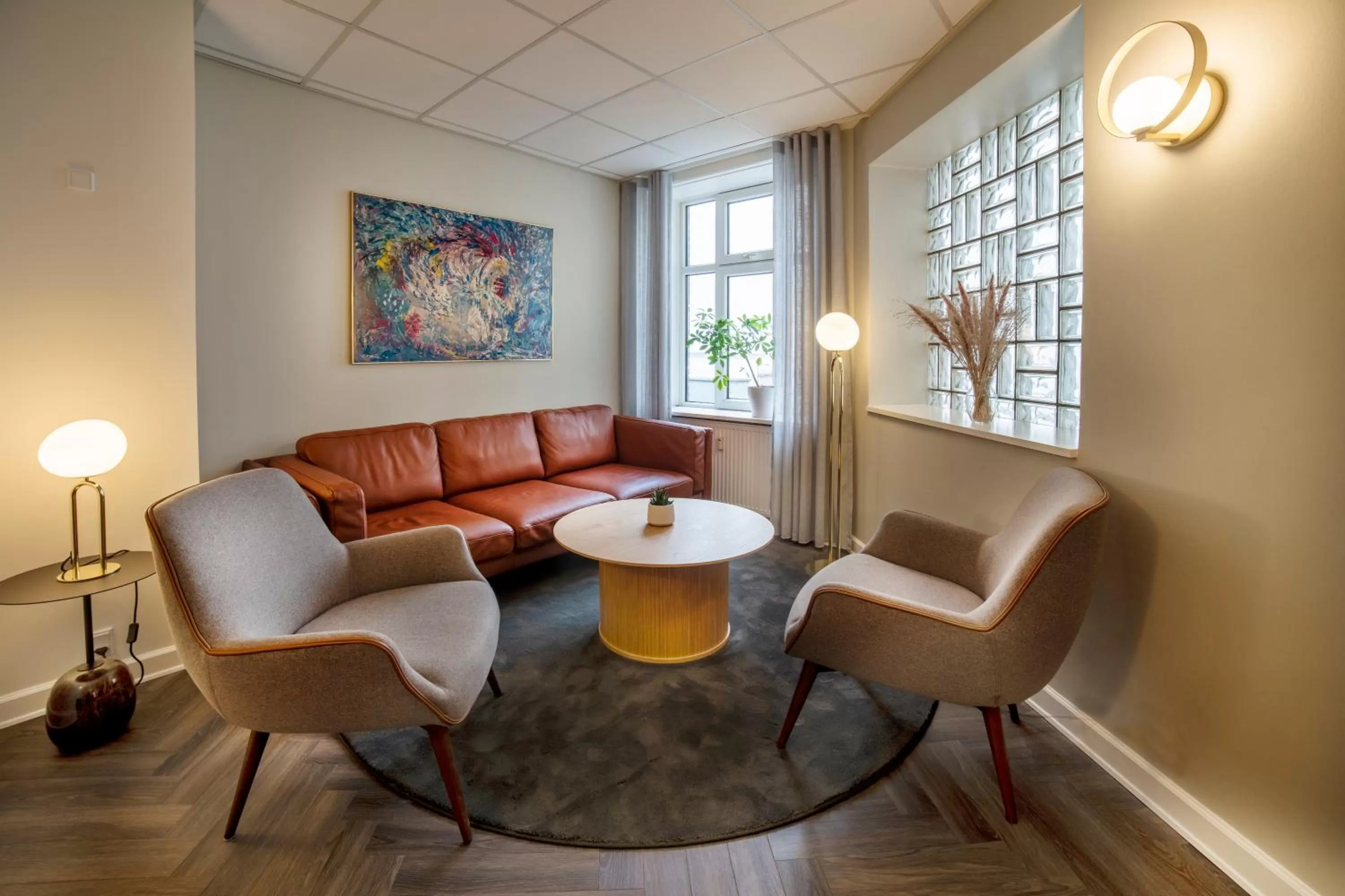 Lobby or reception in Go Hotel Saga