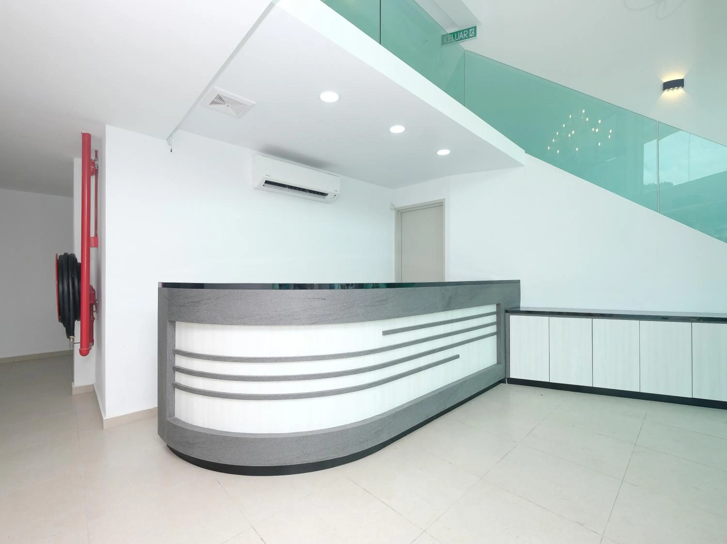 Lobby or reception in OYO 44043 First Garden Hotel