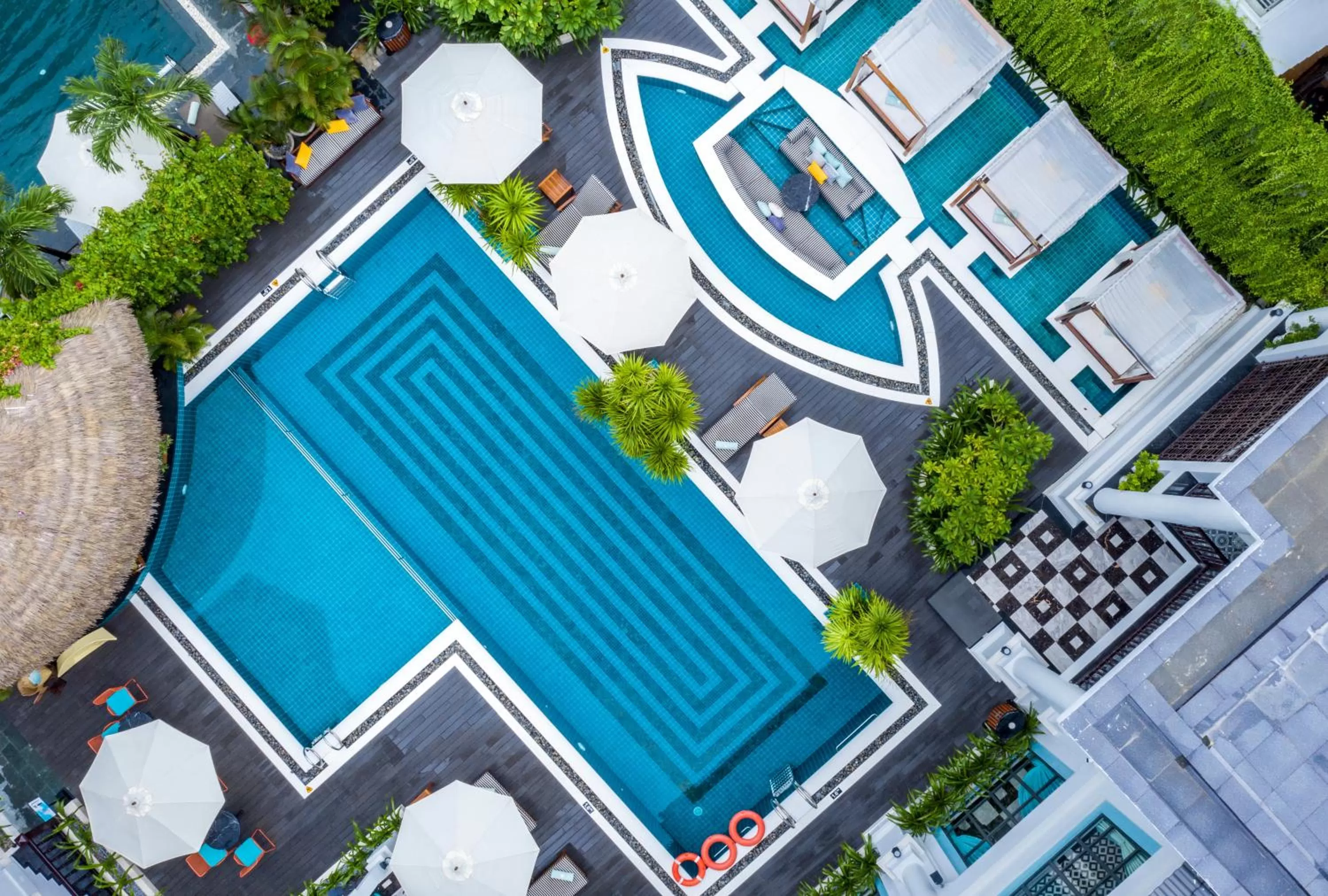 Bird's eye view in Anio Boutique Hotel Hoian