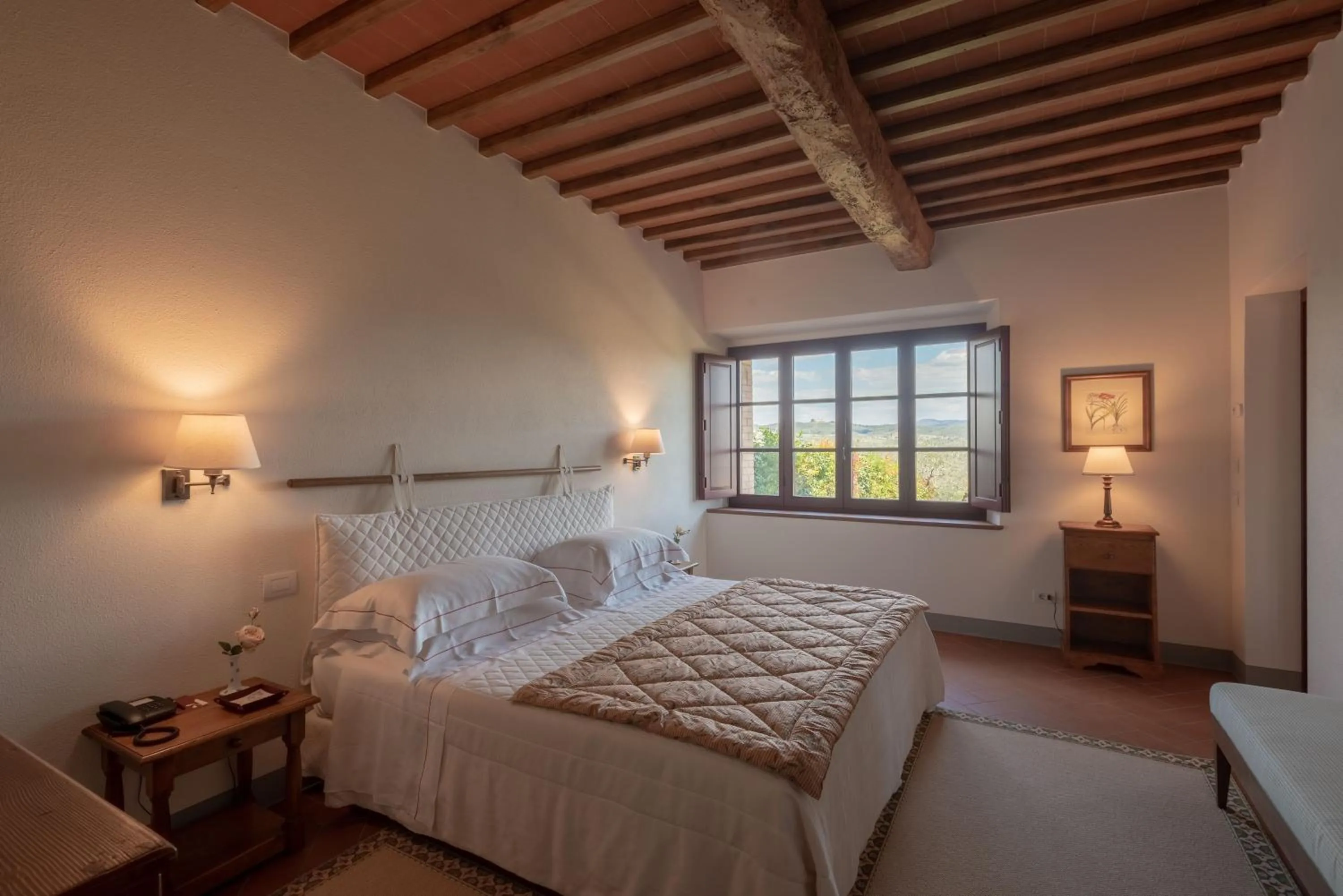 Bedroom, Bed in Hotel Le Fontanelle