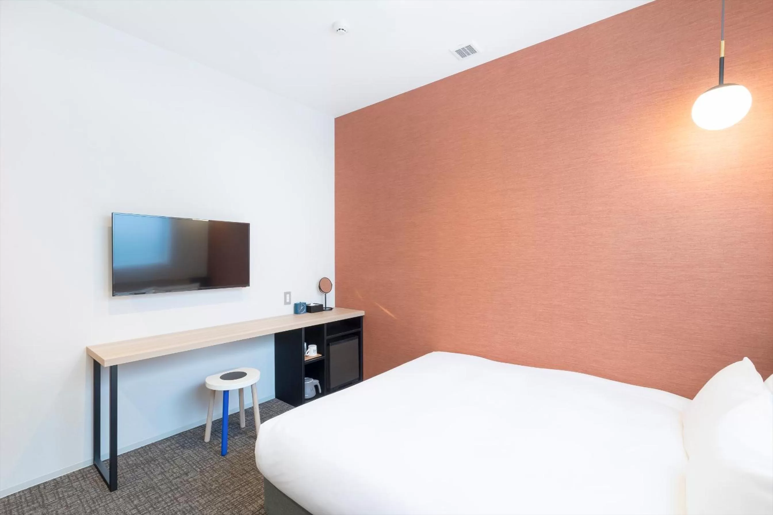 Bed in M's Hotel Sanjo Omiya