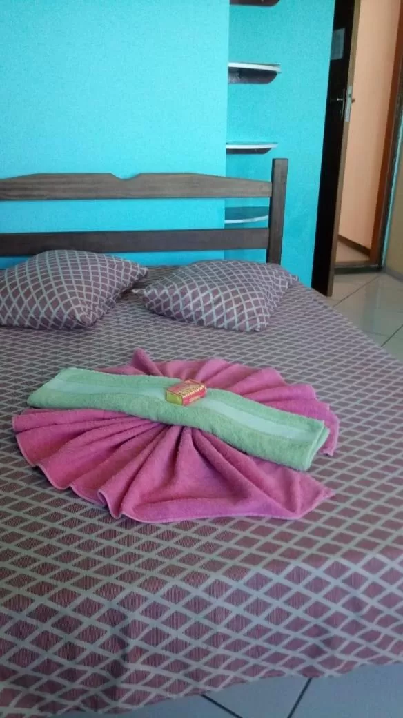 Bed in Pousada Brisas de Setiba