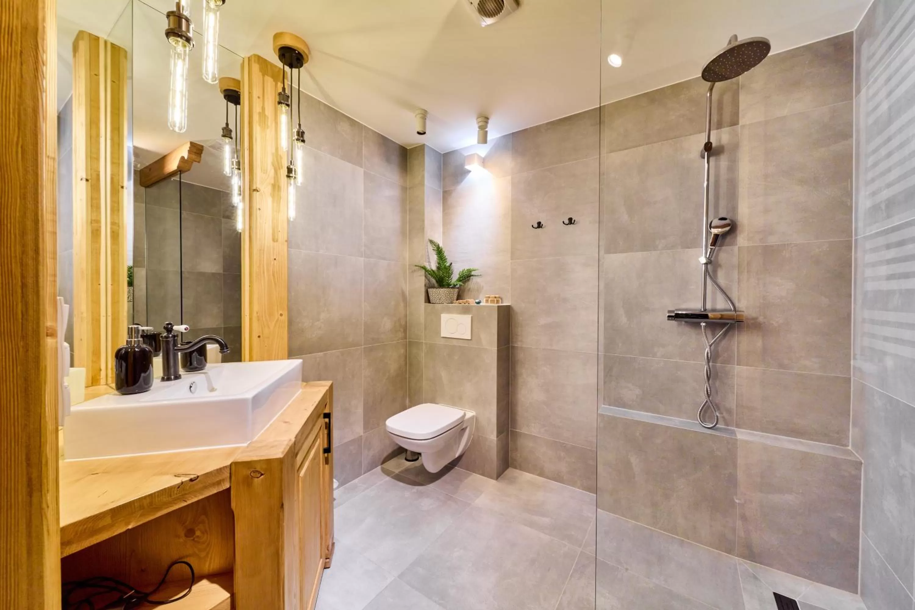 Bathroom in Aparthotel Giewont