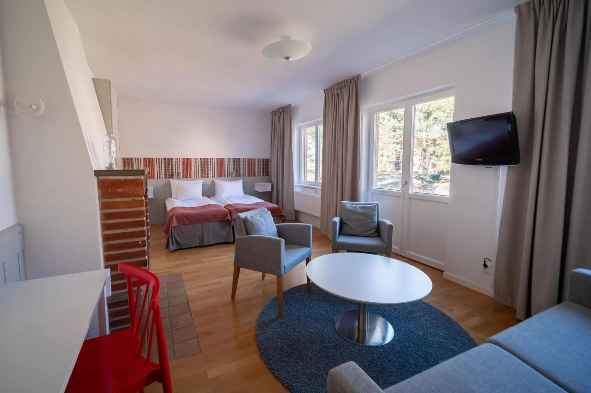 Bedroom, Bed in Runö Möten & Events