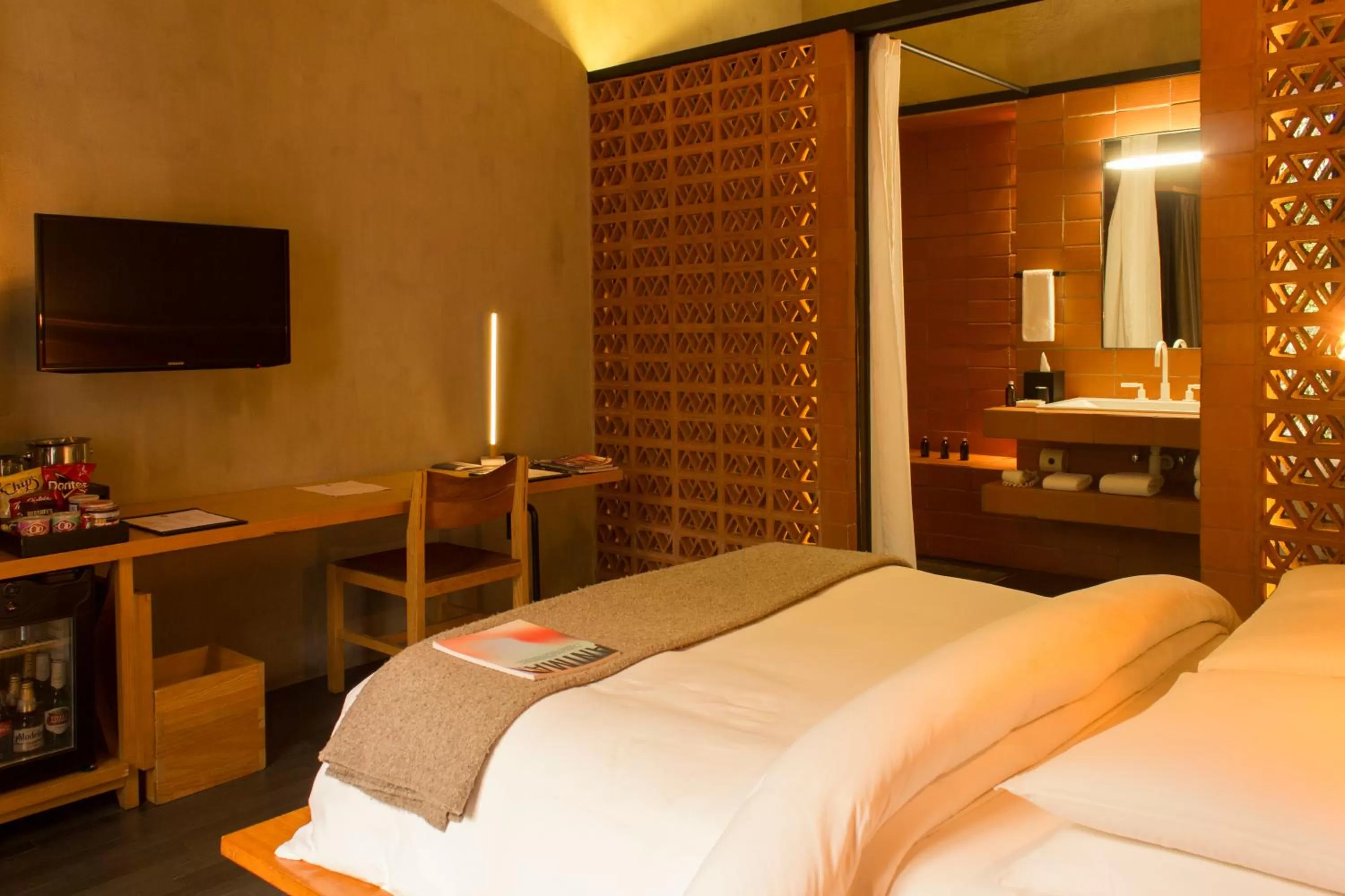 Bed in Downtown Mexico