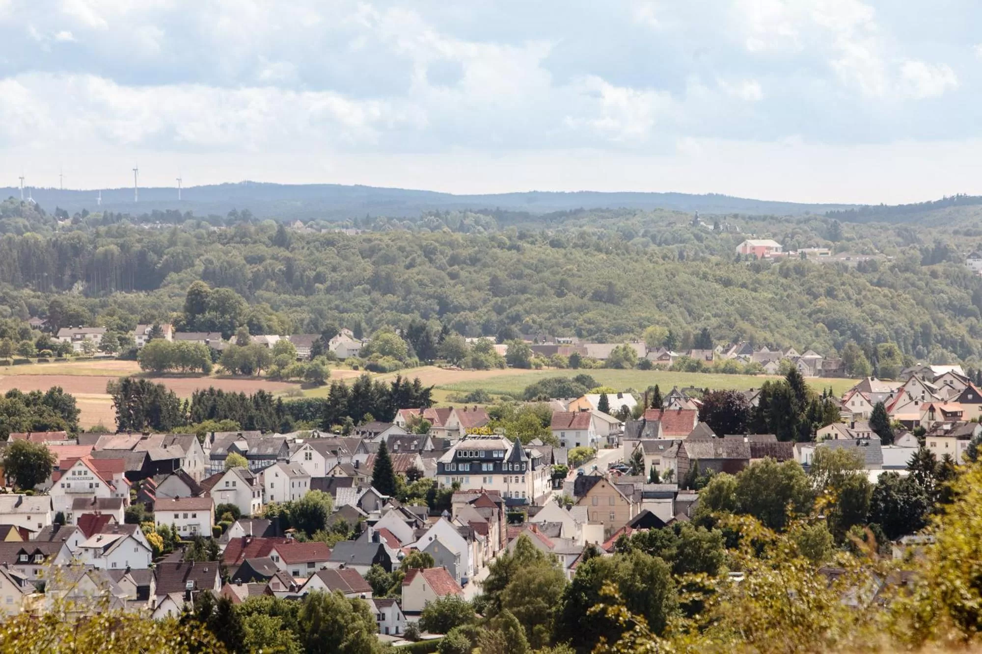 Bird's eye view in Hotel-Restaurant Zur Krone