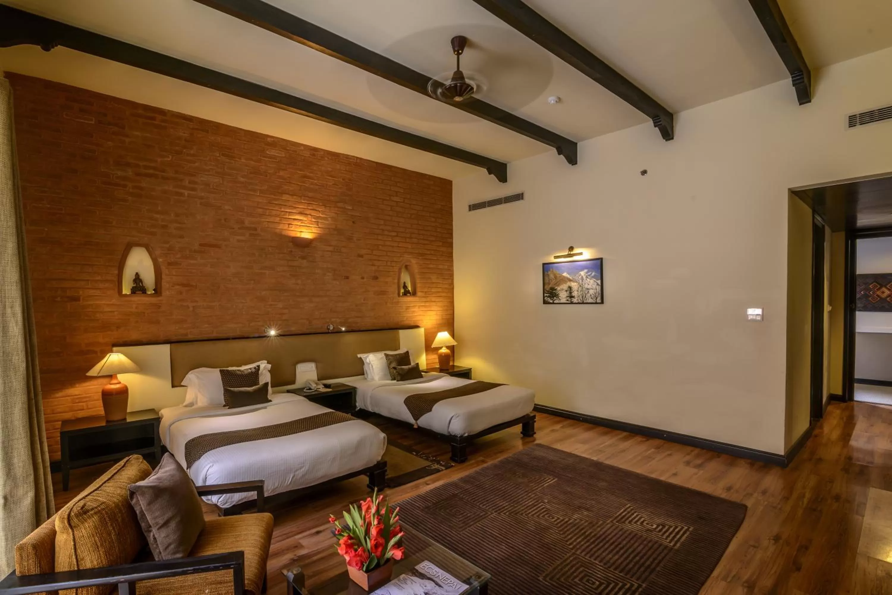 Property building, Bed in Gokarna Forest Resort Kathmandu