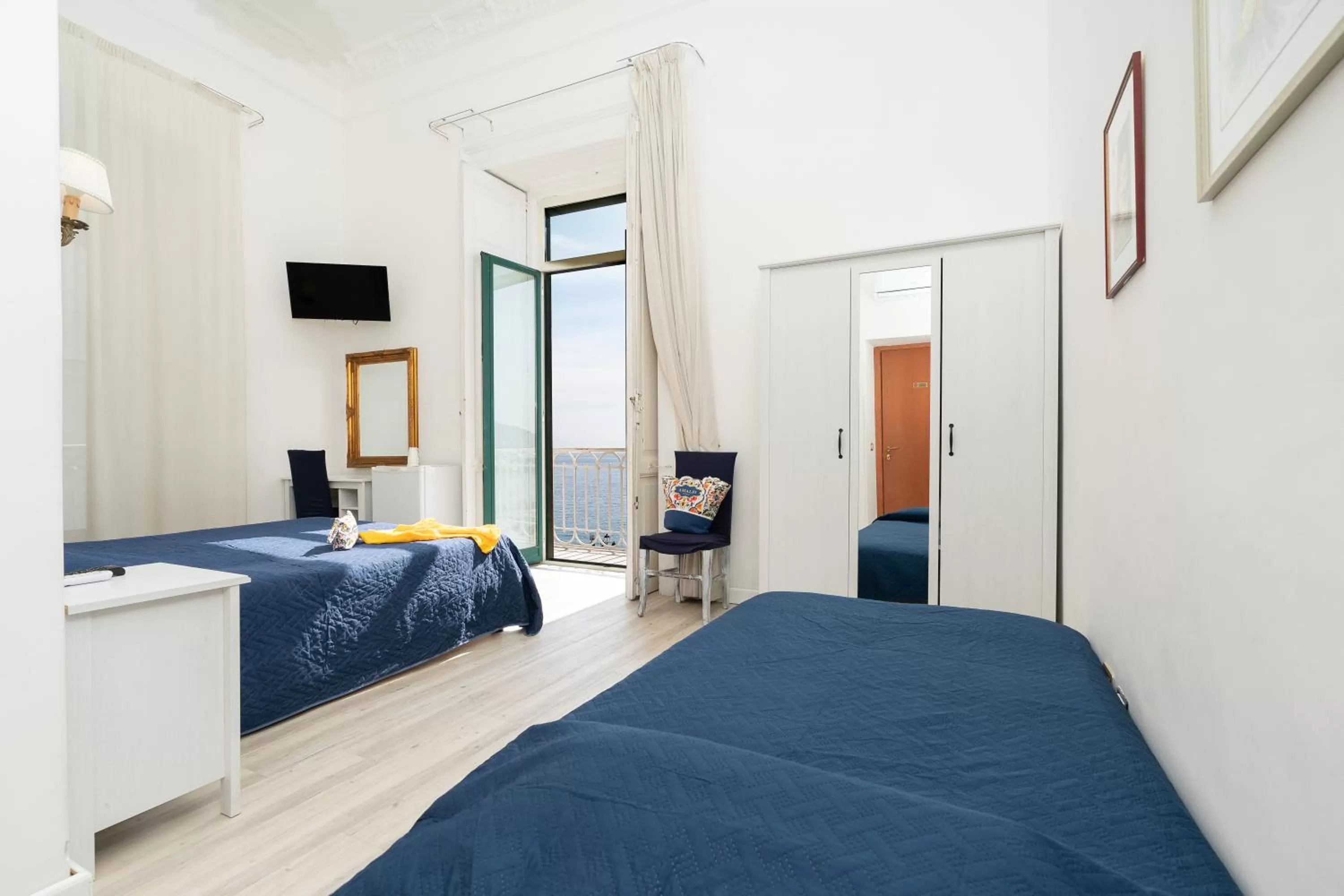 Bed in Hotel Fontana