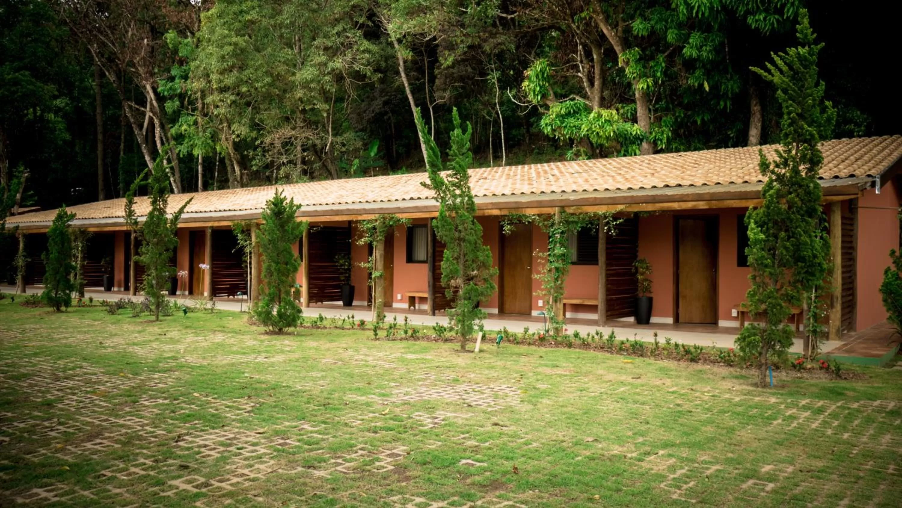 Garden in Pousada Santa Thereza