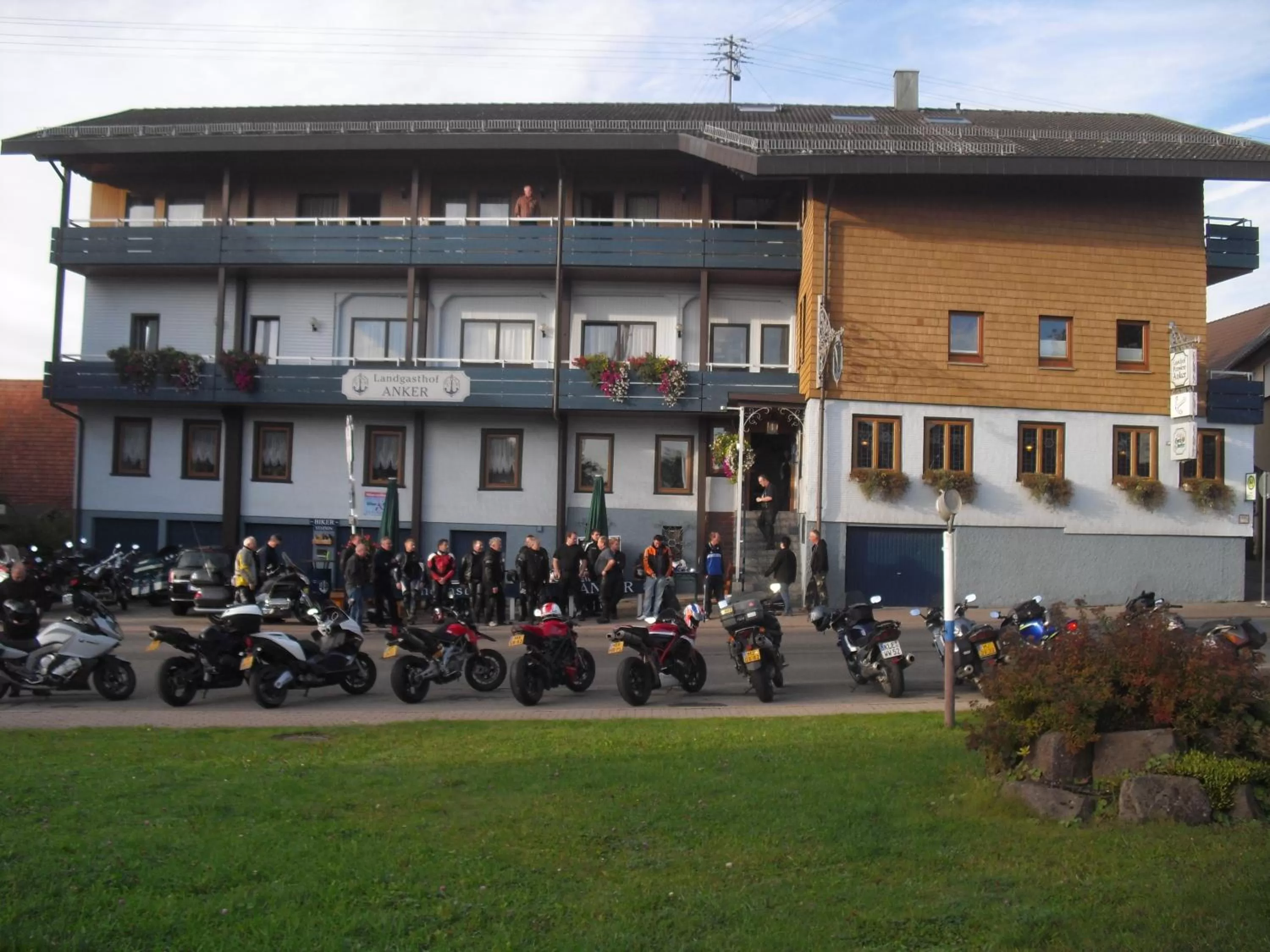 Facade/entrance in Landgasthof Anker