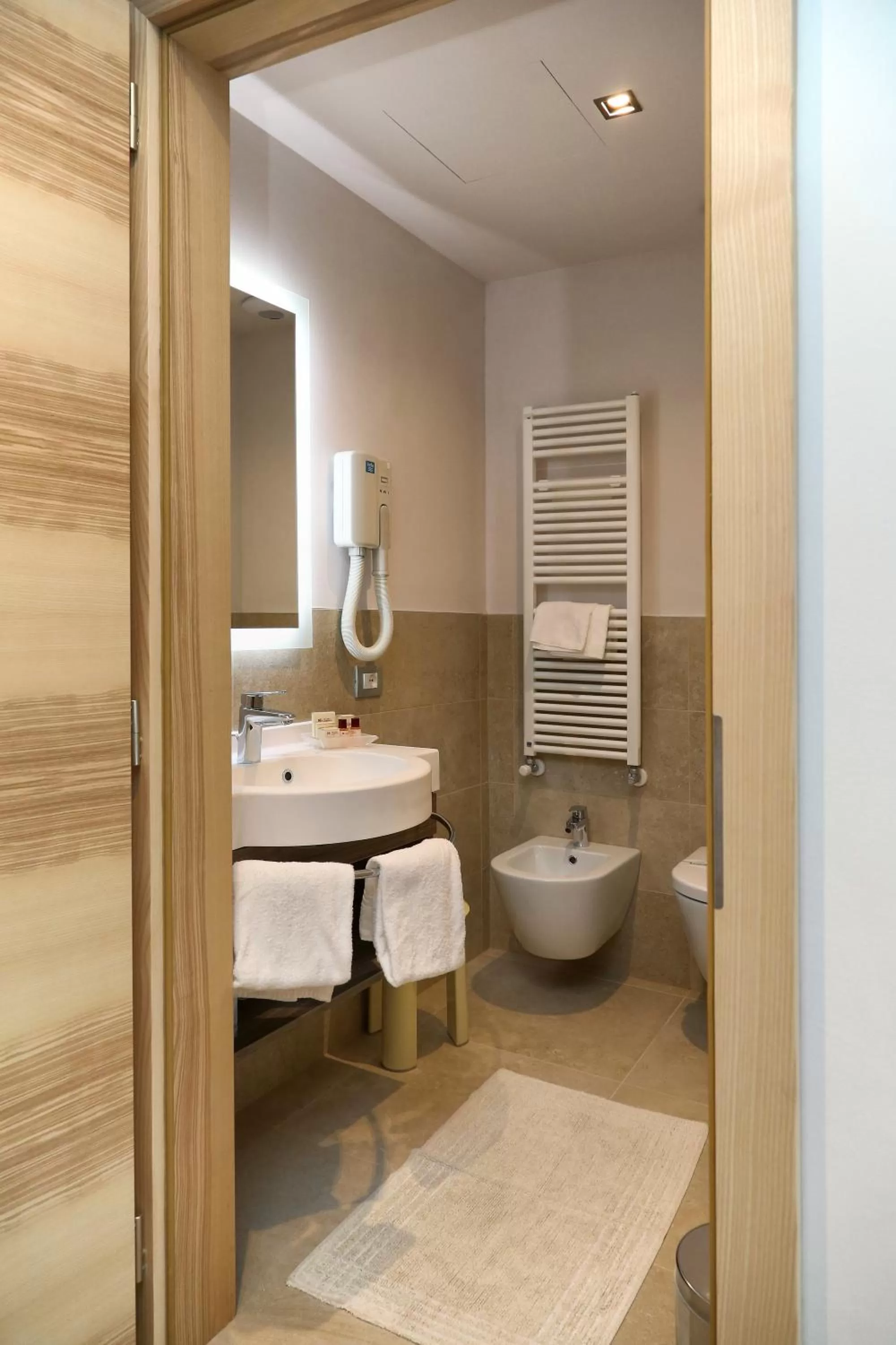 Shower in Hotel Garden