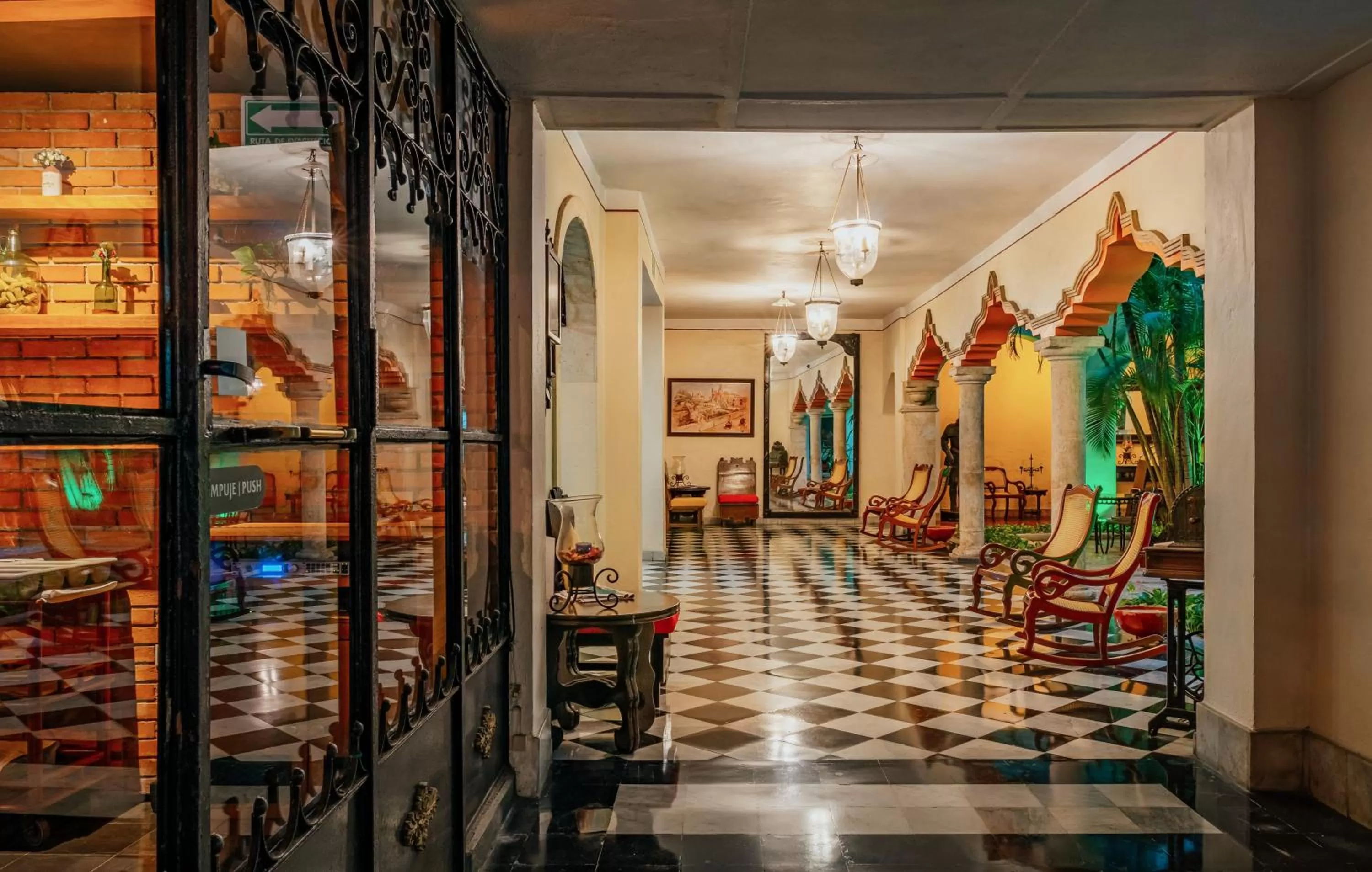Patio in Casa del Balam Merida