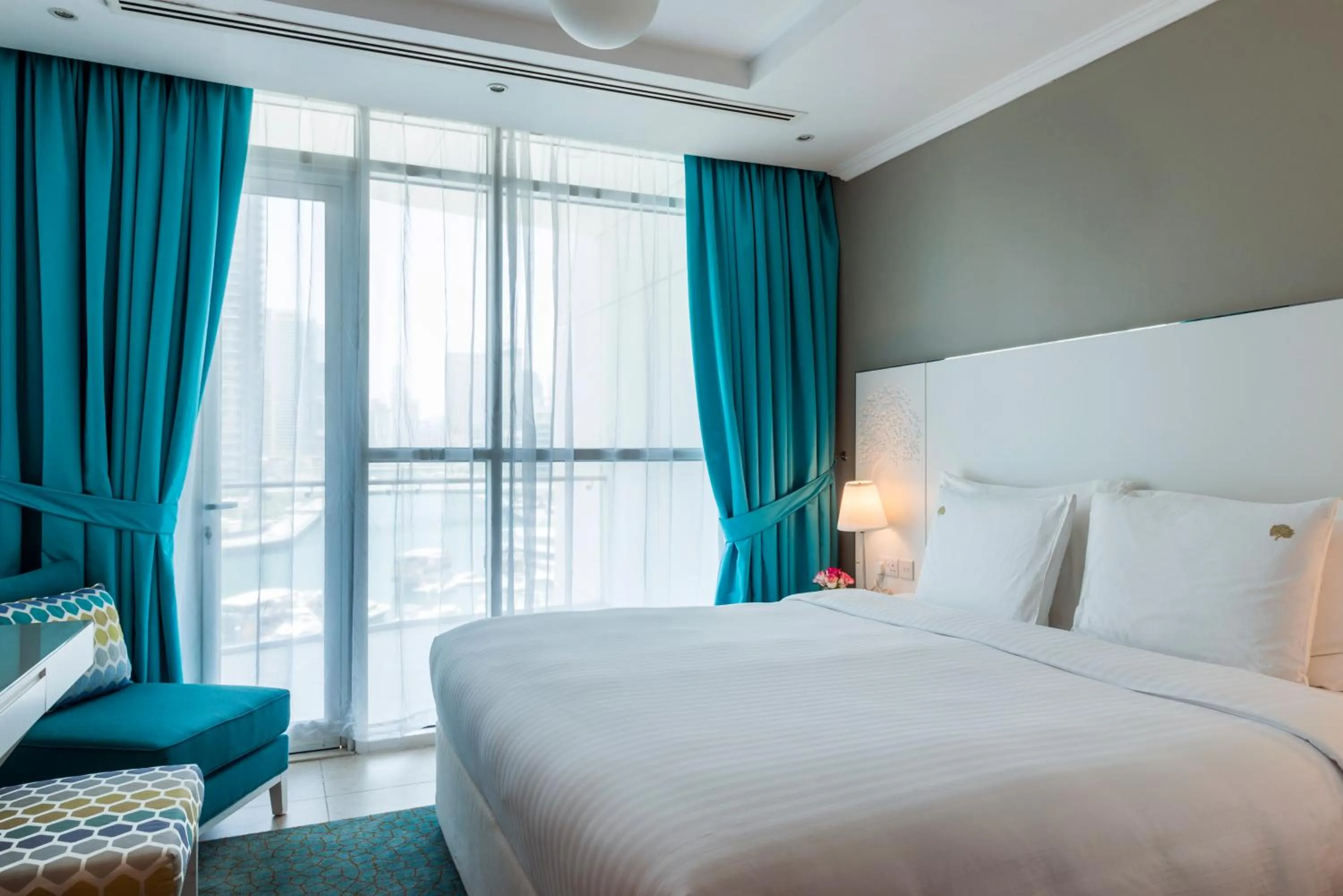 Bedroom, Bed in Jannah Marina Hotel Apartments