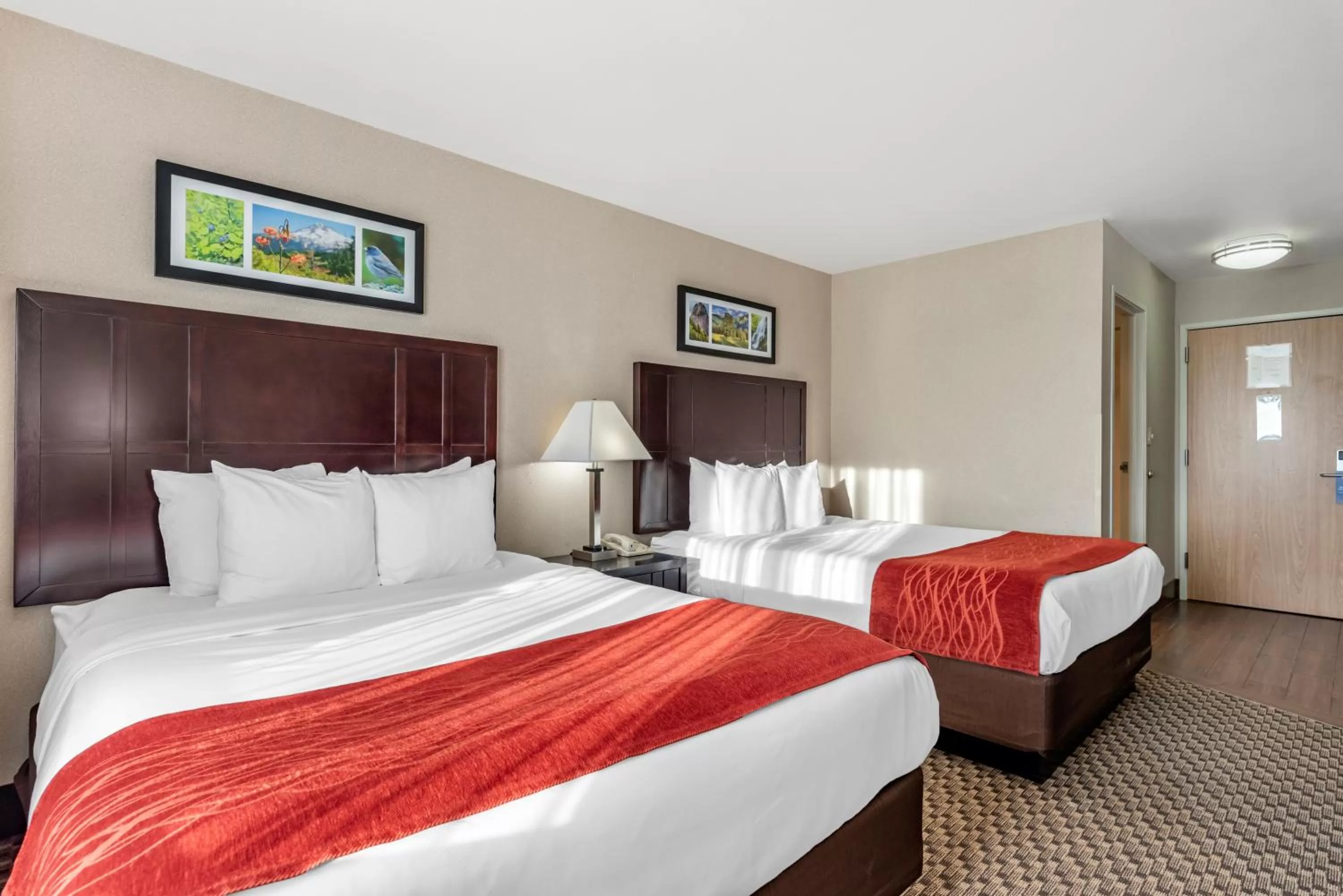 Photo of the whole room, Bed in Comfort Inn Troutdale-Portland East