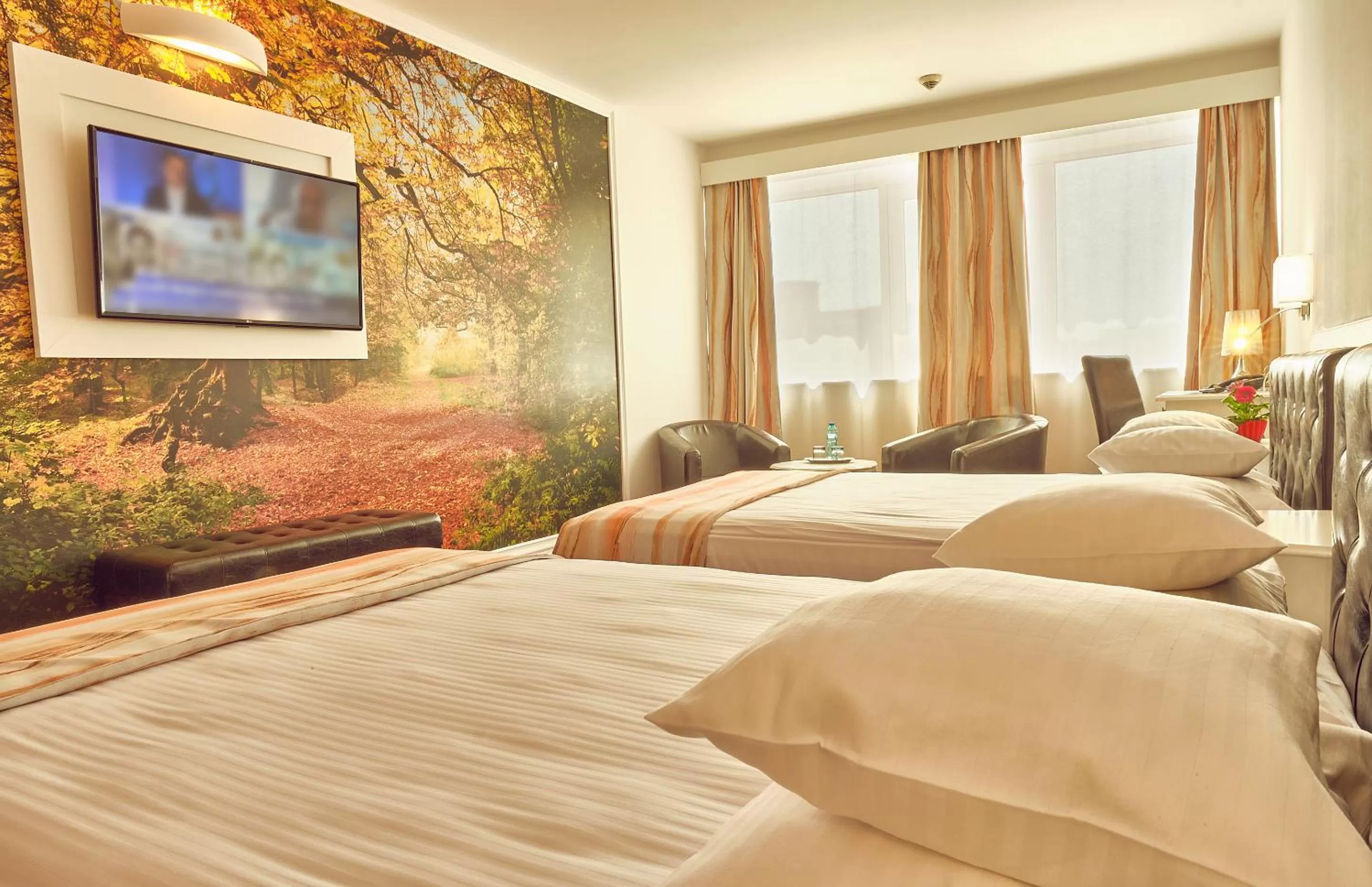 TV and multimedia, Bed in Continental Forum Bucuresti Palatul Parlamentului