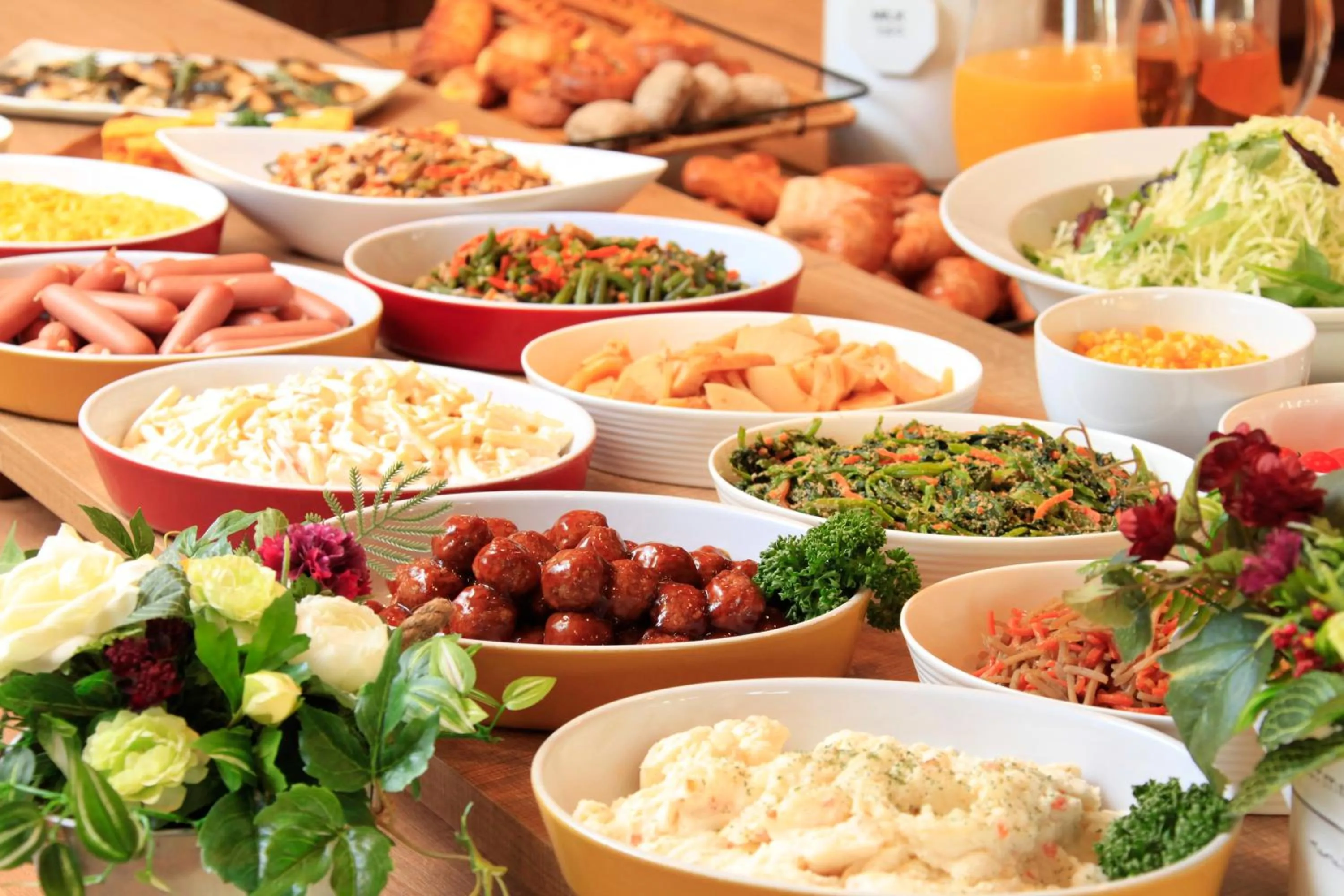 Breakfast in Smile Hotel Kawaguchi