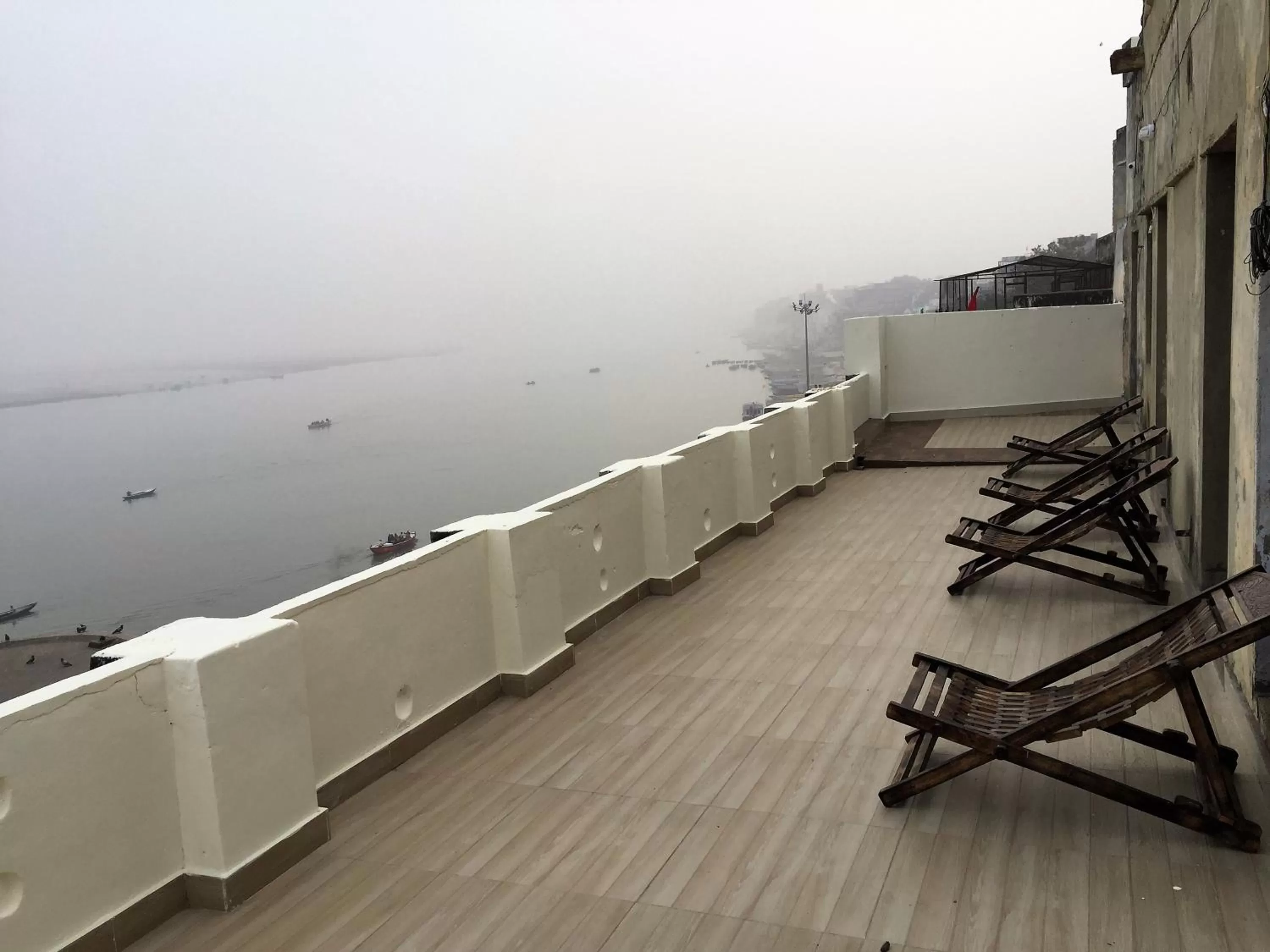 Balcony/Terrace in Dwivedi Hotels Sri Omkar Palace