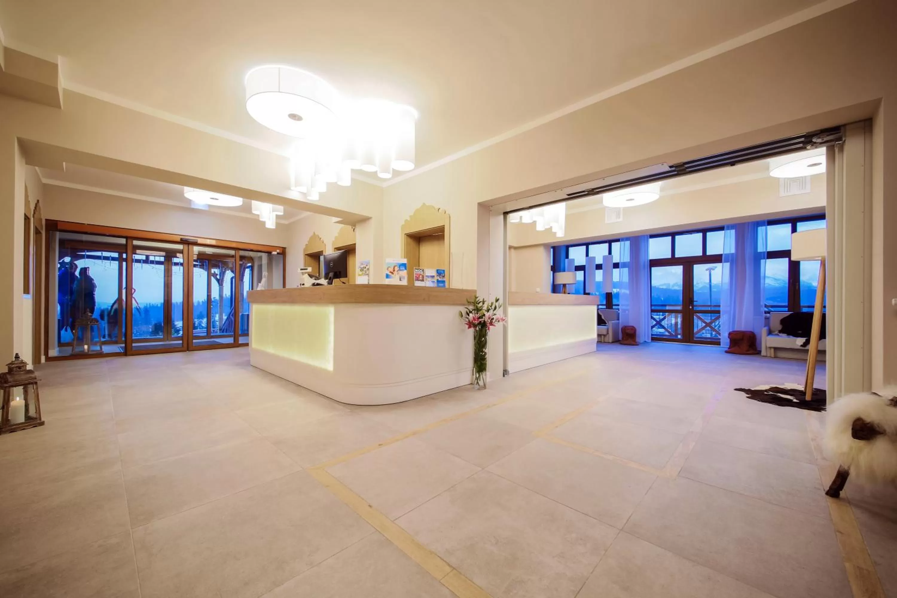 Lobby or reception in HOTEL*** NAT Bukowina Tatrzańska
