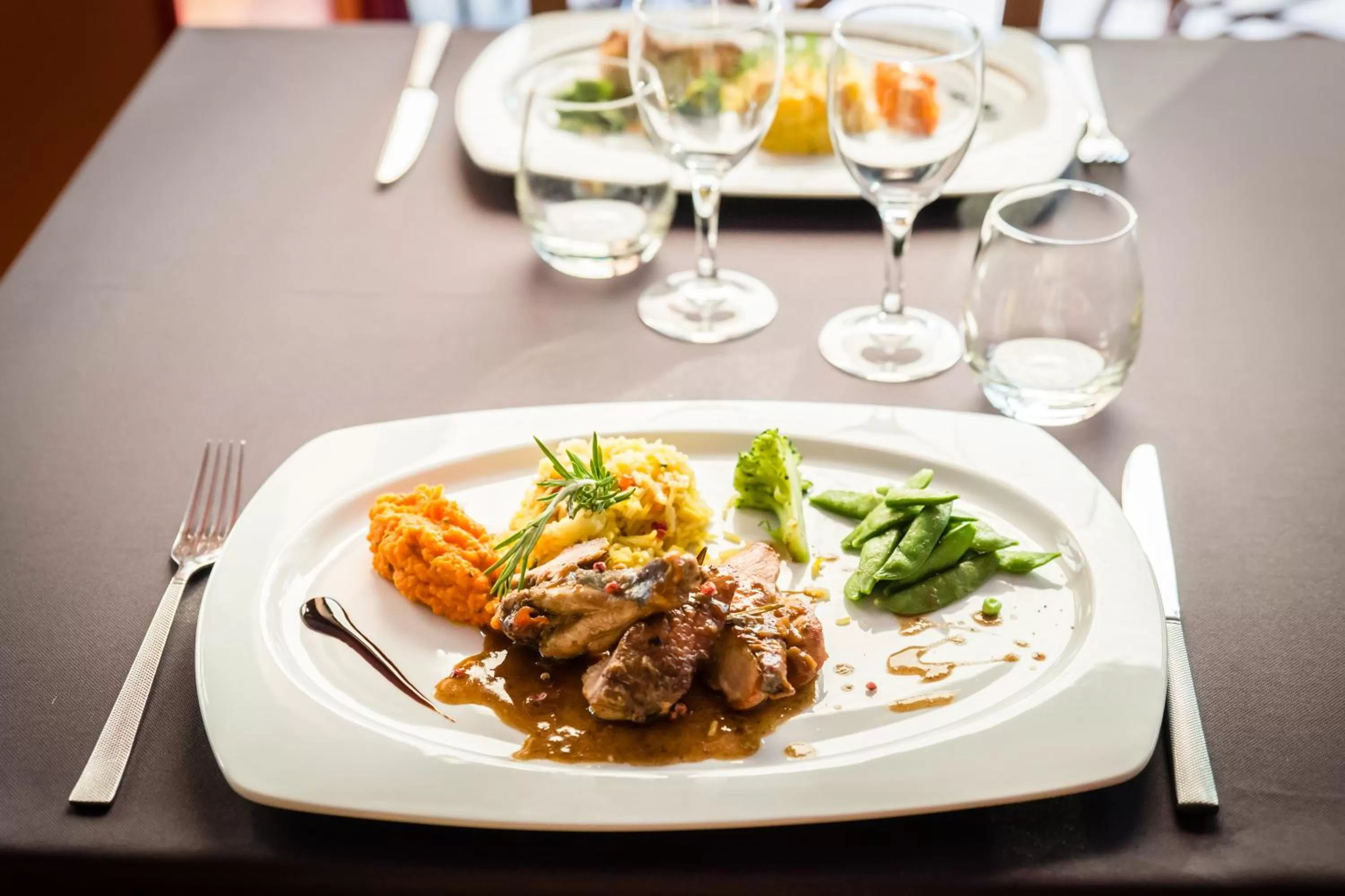 Food close-up in Hotel Ambotel