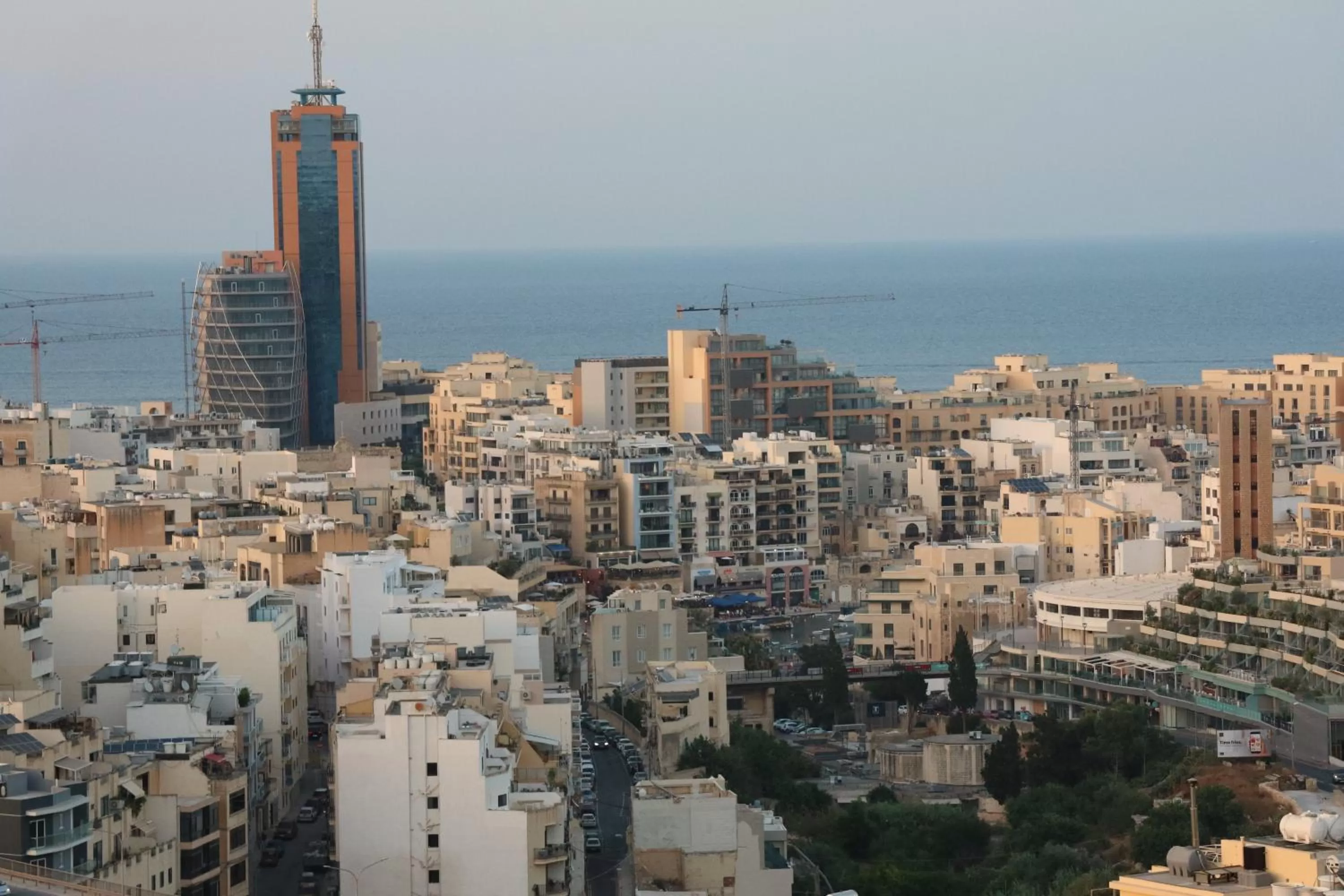 City view in Escape to St Julians